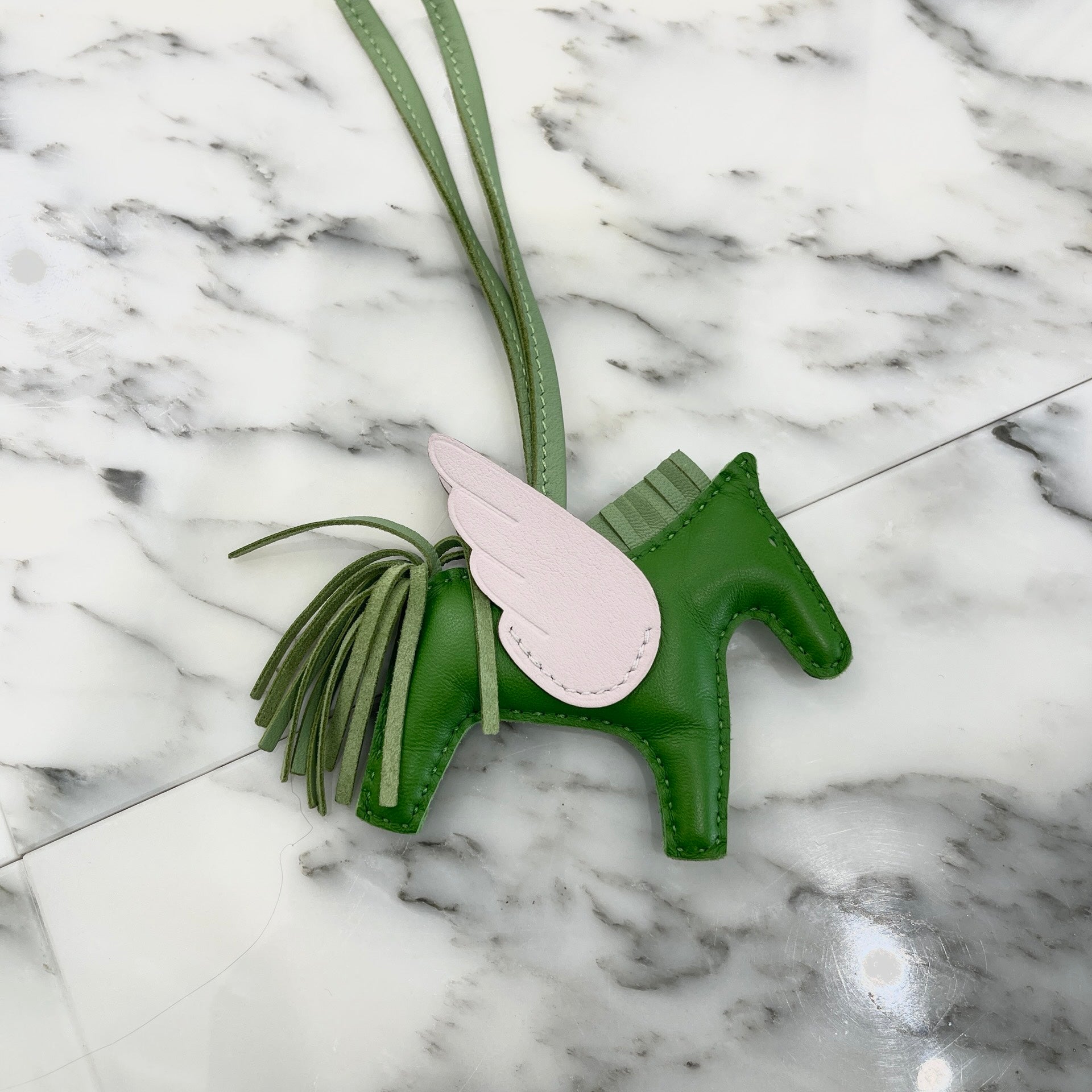 HERMES Rodeo Pegasus Charm PM Agnomilo W刻印 エルメス ロデオペガサスチャーム アニョーミロ