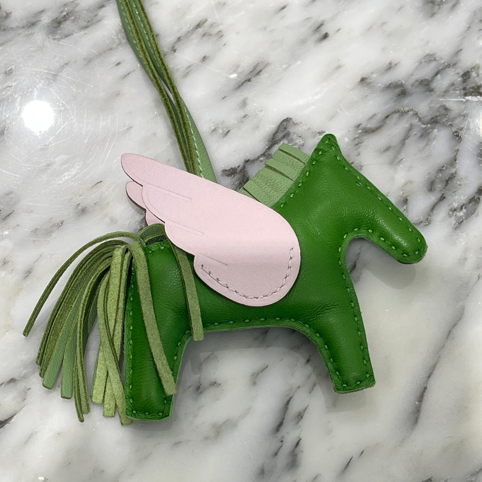 HERMES Rodeo Pegasus Charm PM Agnomilo W刻印 エルメス ロデオペガサスチャーム アニョーミロ