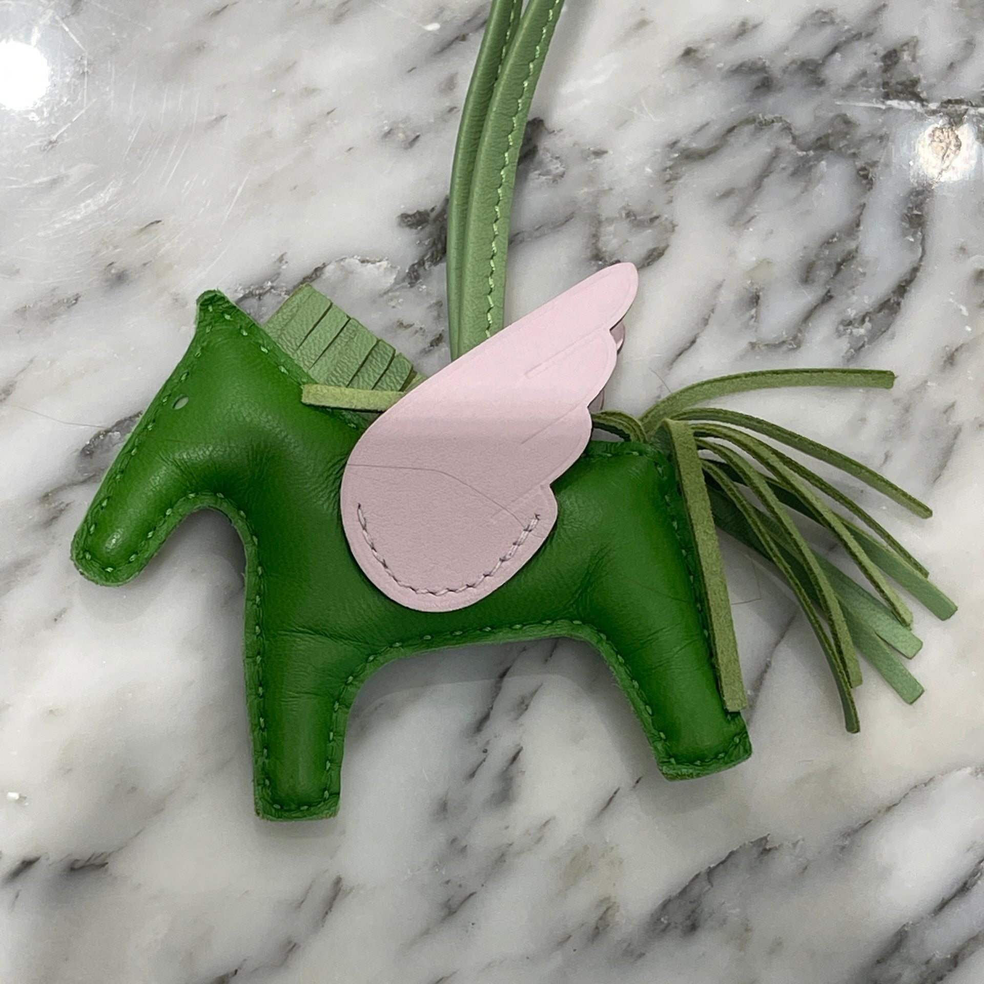 HERMES Rodeo Pegasus Charm PM Agnomilo W刻印 エルメス ロデオペガサスチャーム アニョーミロ