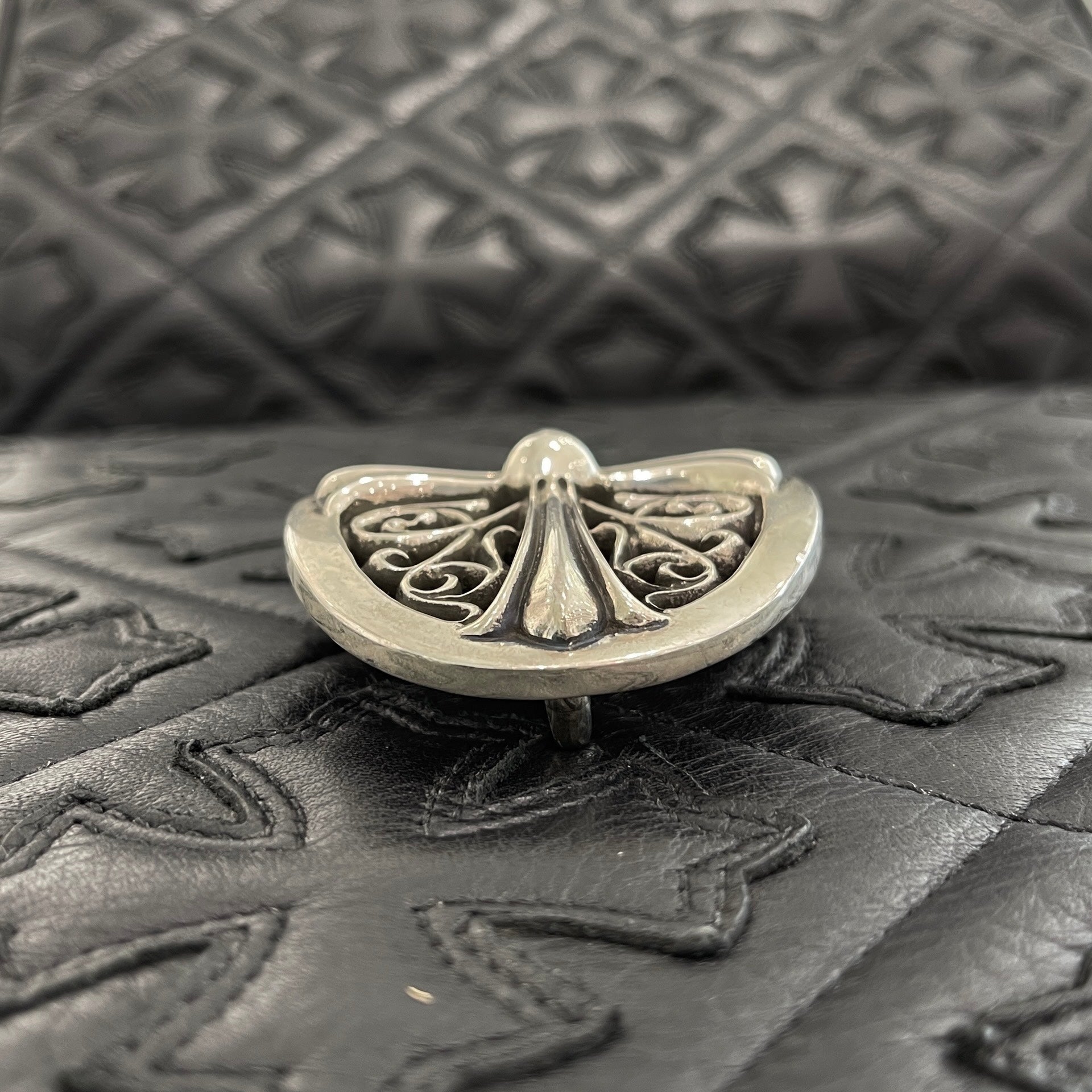 CHROME HEARTS Classic Oval Cross Buckle SV925 クロムハーツ クラシック オーバル バックル シルバー925