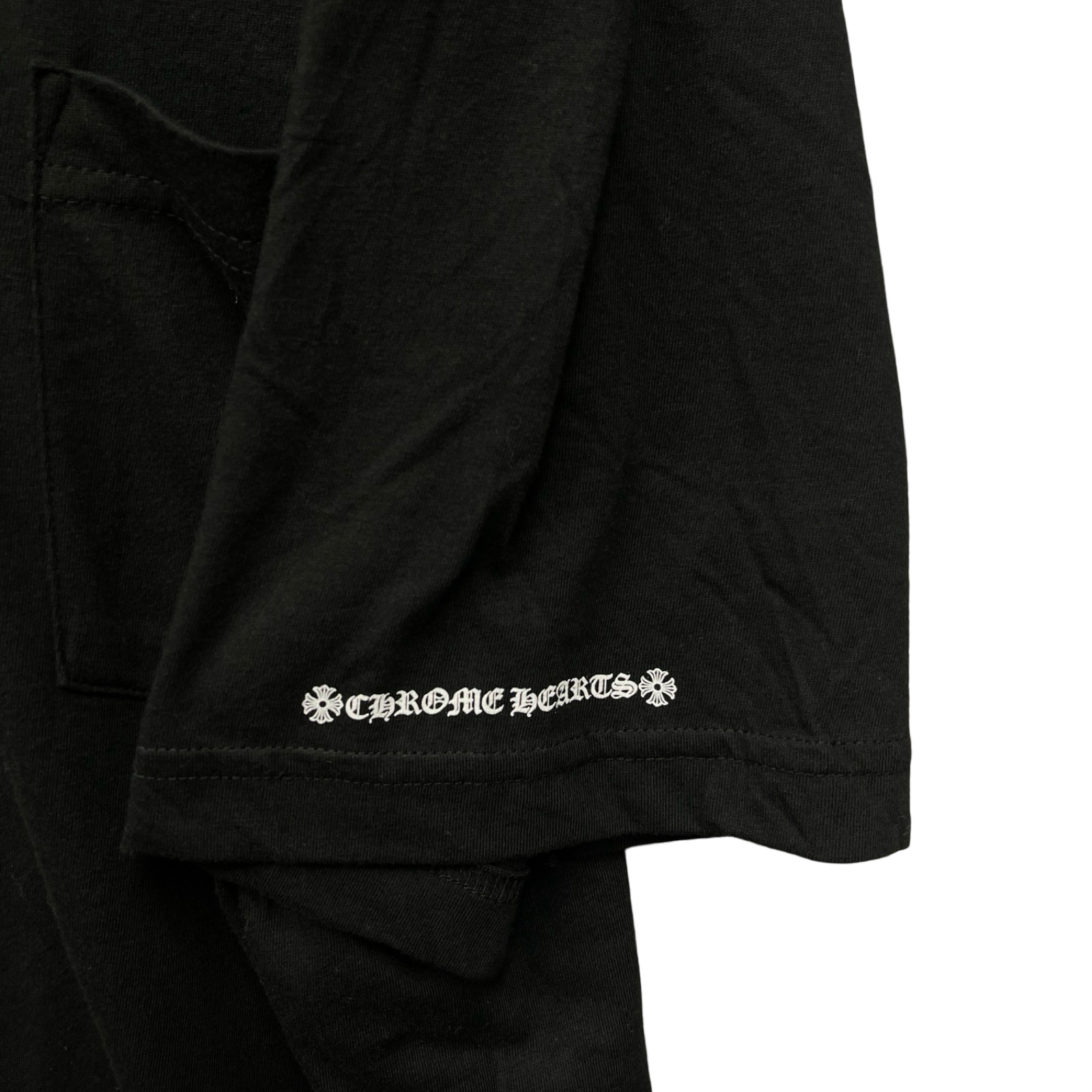 CHROME HEARTS Neck Logo Tee Size XXL