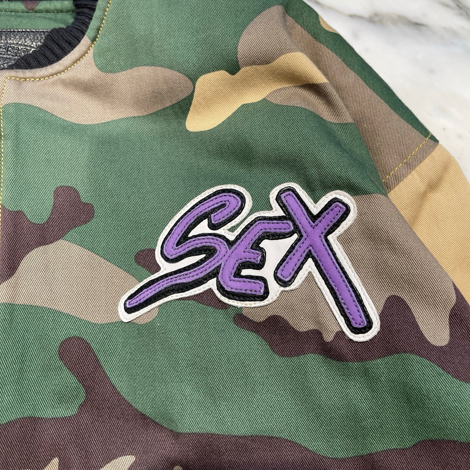 CHROME HEARTS×MATTY BOY Sex Record Bomber Jacket Size M