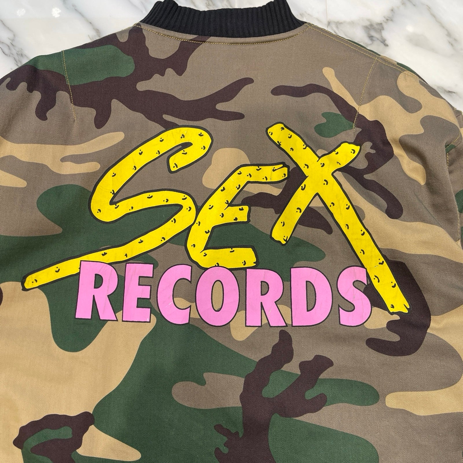 CHROME HEARTS×MATTY BOY Sex Record Bomber Jacket Size M – MEMENTOS CHROME HEARTS×MATTY BOY Sex Record Bomber Jacket Size M – MEMENTOS