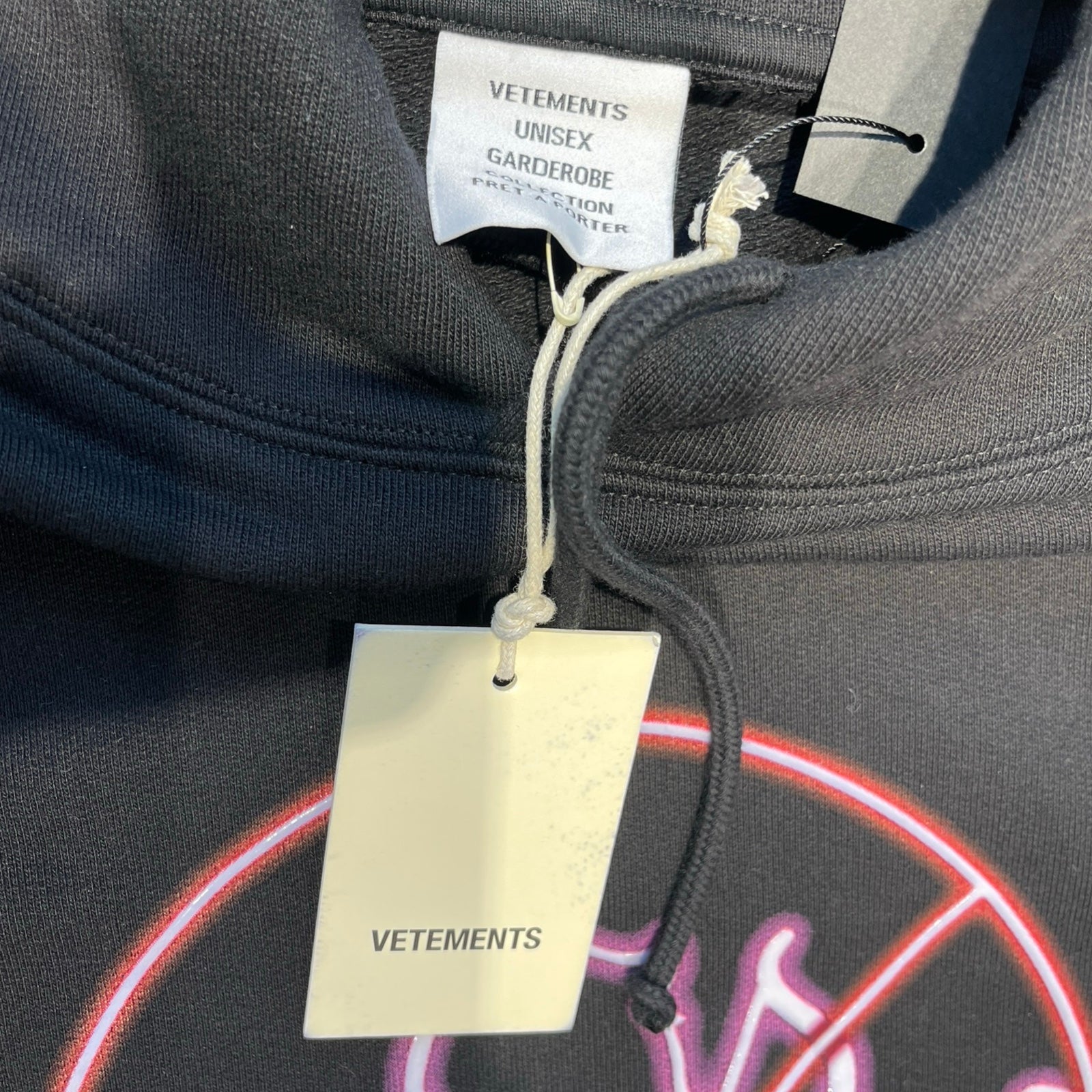 VETEMENTS 2021AW This Is No Time For Romance Hoodie UAH20TR683 Size XS ヴェトモン ディズイズノータイムフォーロマンス フーディー サイズXS