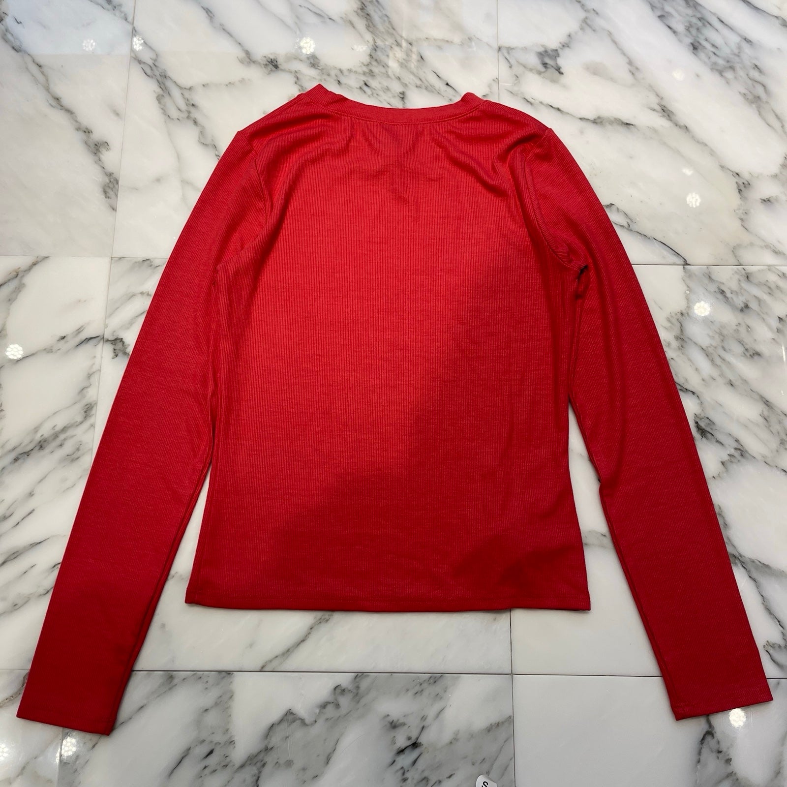 CHROME HEARTS Y NOT Slim Fit CH Logo Embroidery Thermal Rayon Long Sleeve Tee Size S クロムハーツ ワイノット スリムフィット CHロゴ刺繍 サーマル レーヨン ロングスリーブTシャツ サイズS