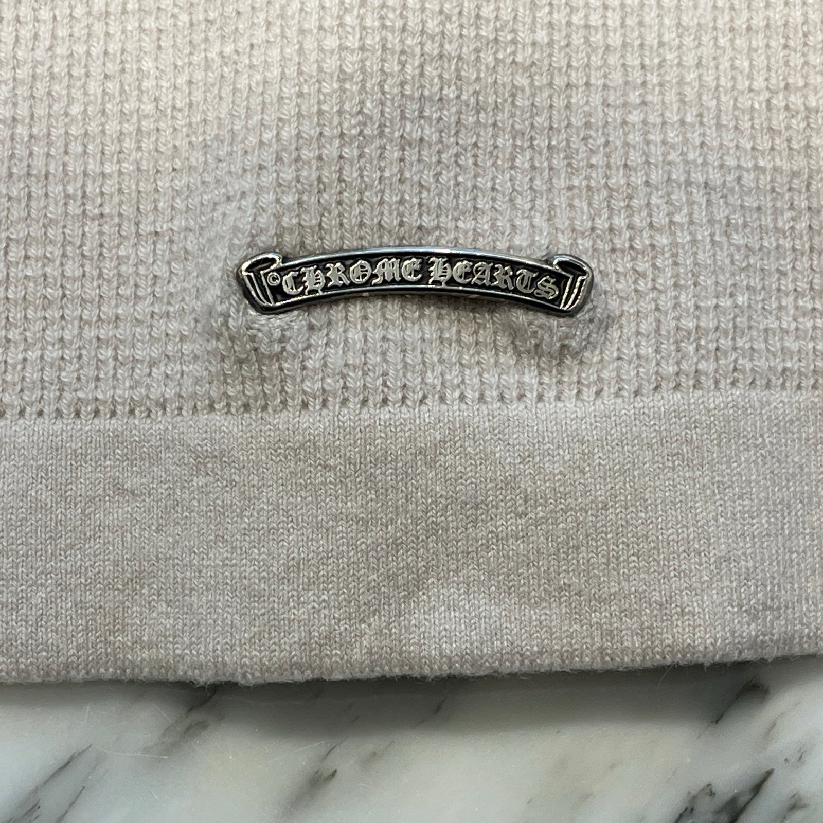 CHROME HEARTS YNOT Vine Dagger Embroidery Cashmere Knit Cardigan Size L クロムハーツ ワイノット ヴァインダガー ロゴ刺繍 カシミヤニットカーディガン サイズL