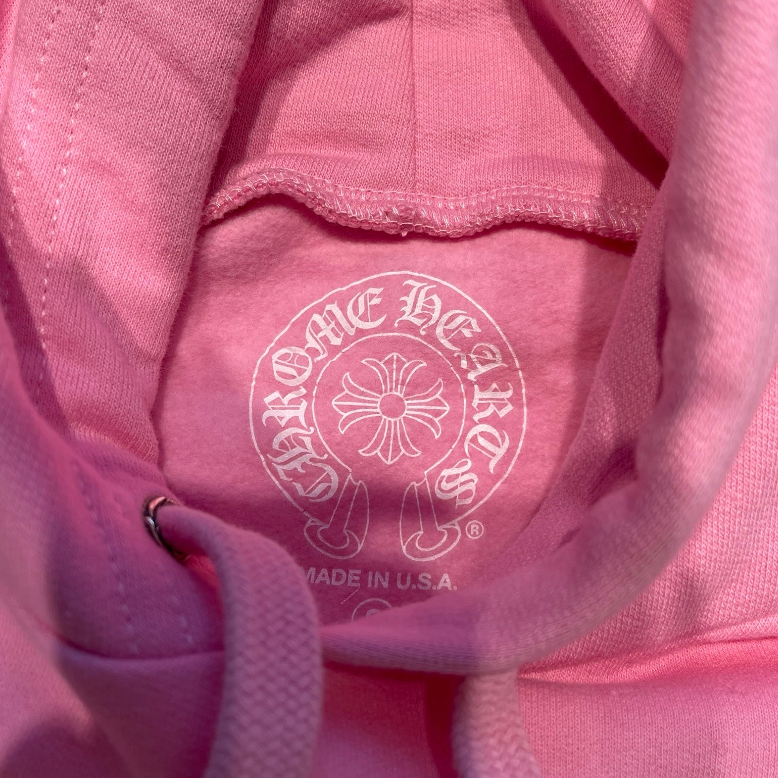 CHROME HEARTS NYC Limited Floral Cross Horseshoe Pullover Hoodie