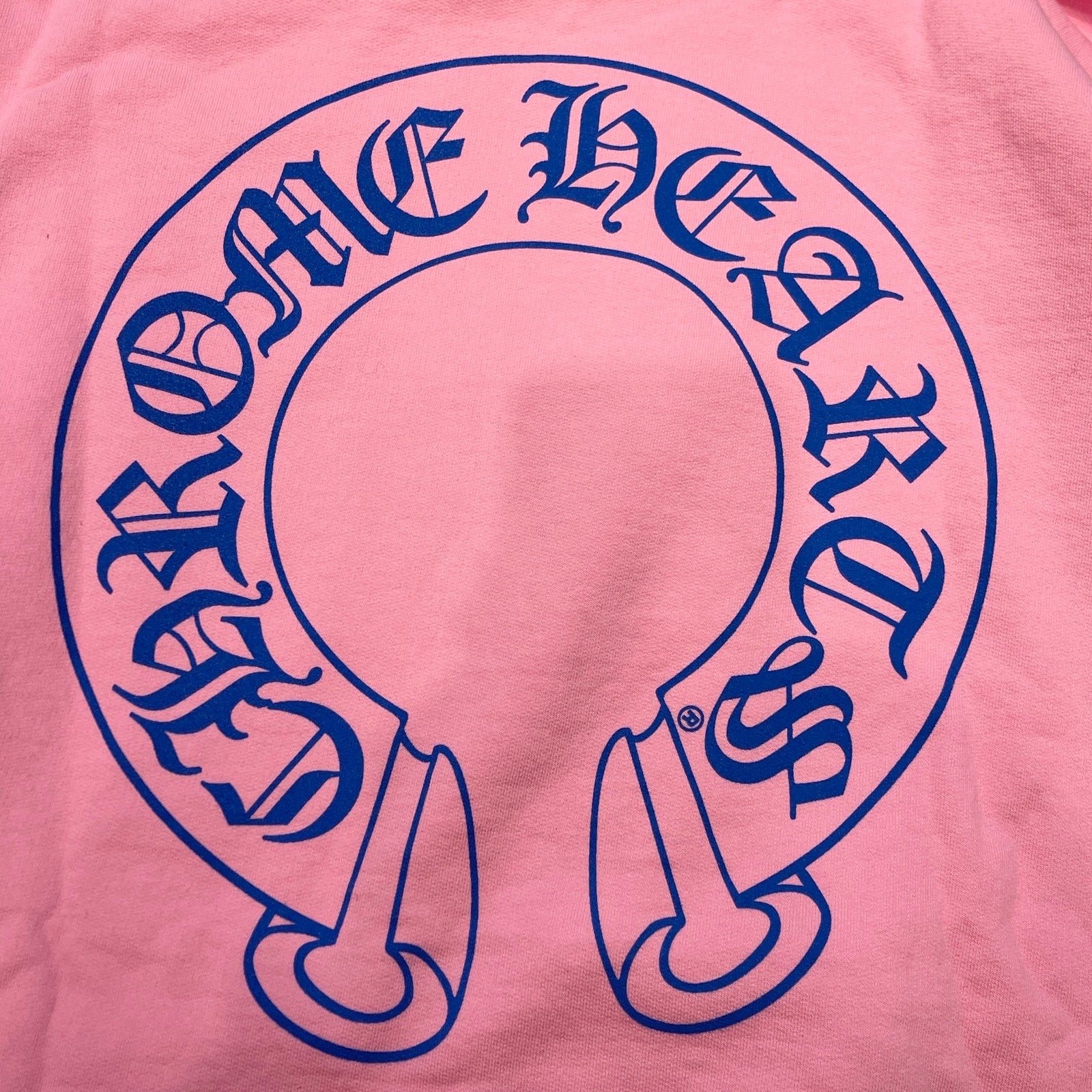 CHROME HEARTS NYC Limited Floral Cross Horseshoe Pullover Hoodie