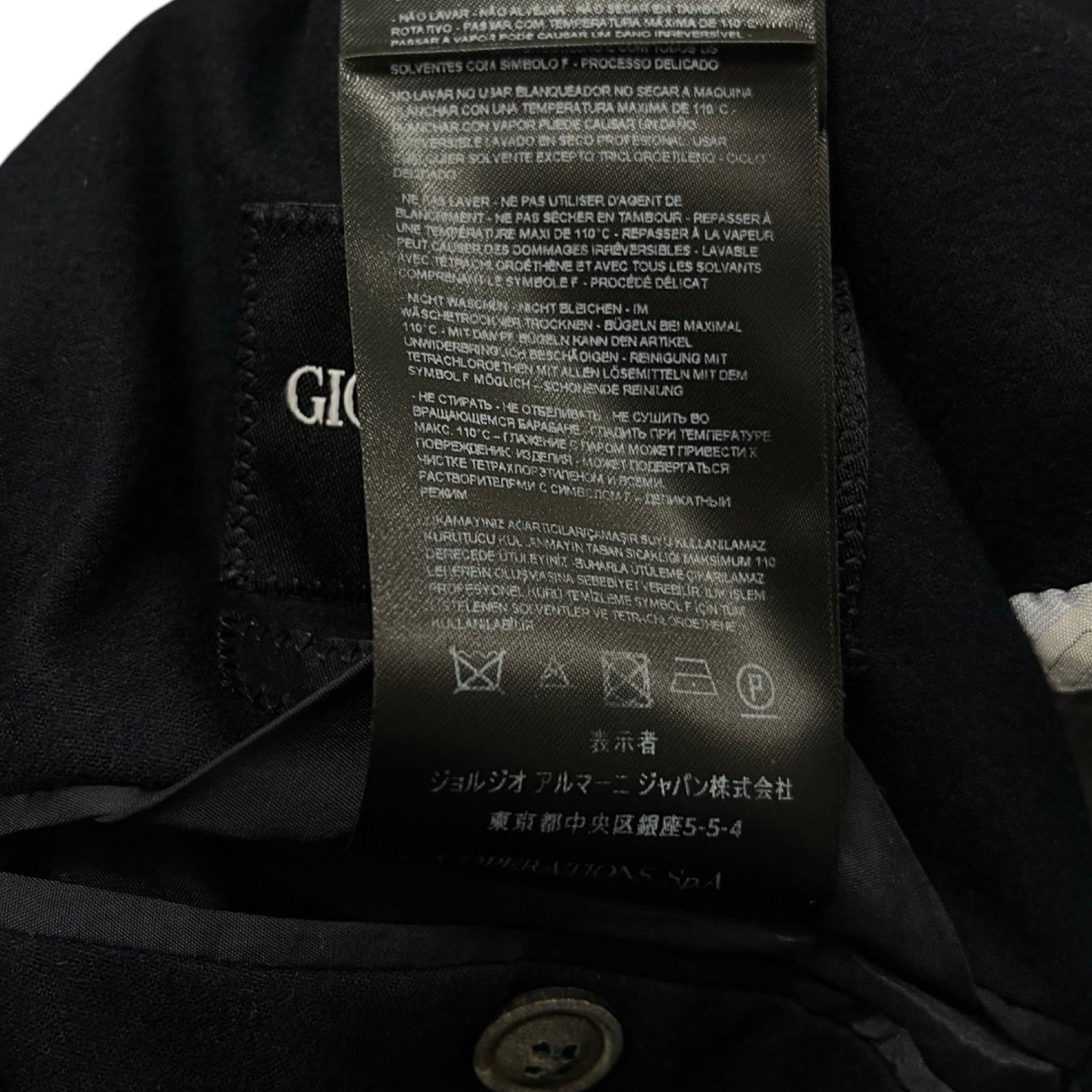 GIORGIO ARMANI Cashmere Jacket Size 50＆Cashmere Slacks Pants Size 50 9WGGG0B2 T004M 9WGAV014 T004M