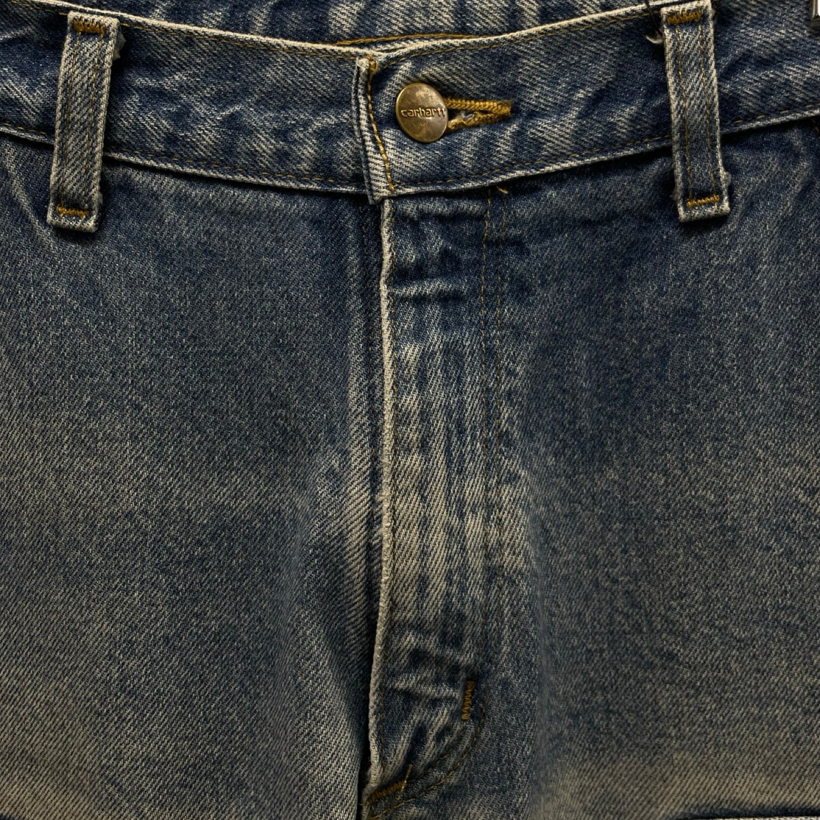 Carhartt Double Knee Denim Painter Pants Size 32×32