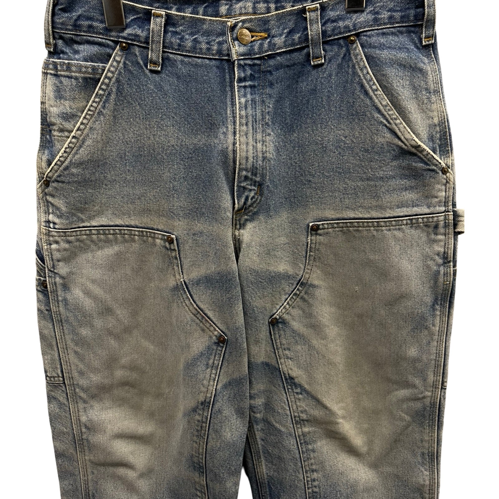 Carhartt Double Knee Denim Painter Pants Size 32×32