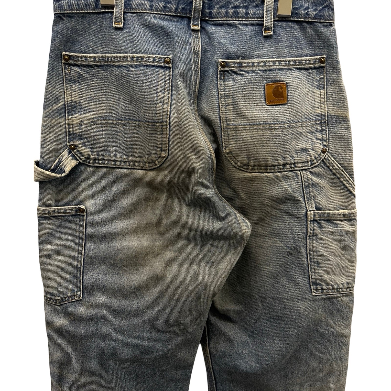 Carhartt Double Knee Denim Painter Pants Size 32×32