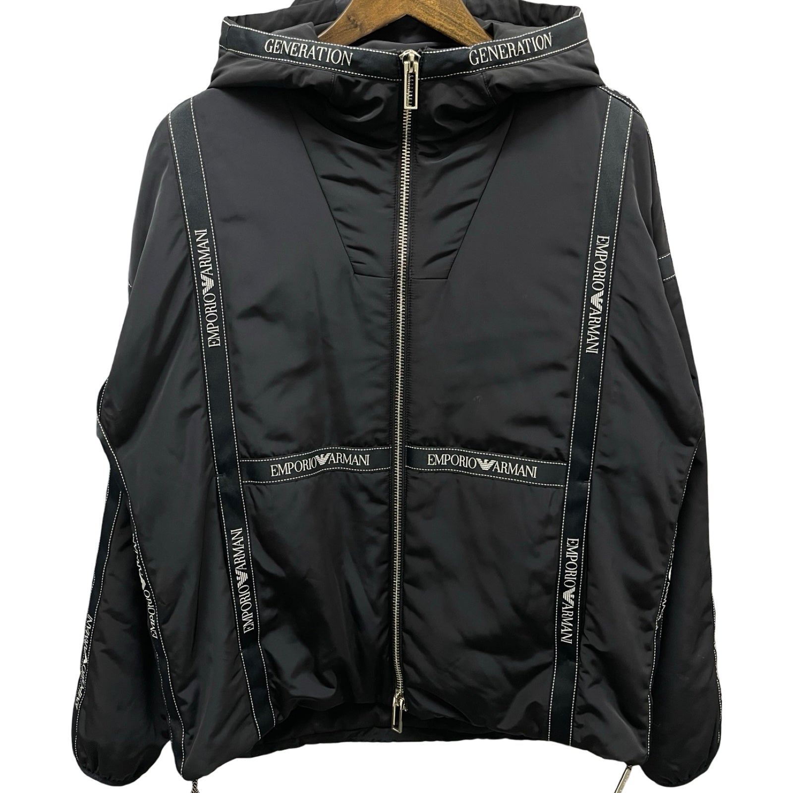 EMPORIO ARMANI 2020AW Polyester Hooded Jacket 6H1BL0 1NYFZ Size50