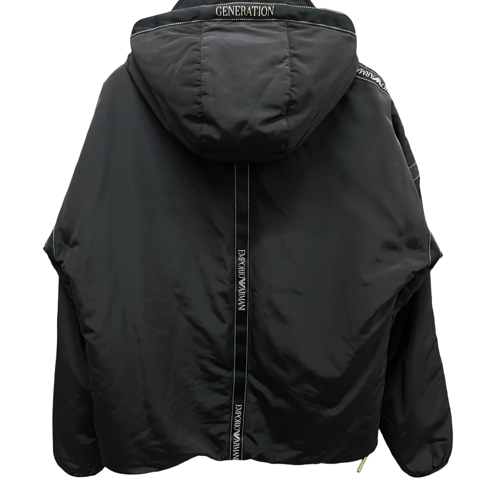 EMPORIO ARMANI 2020AW Polyester Hooded Jacket 6H1BL0 1NYFZ Size50