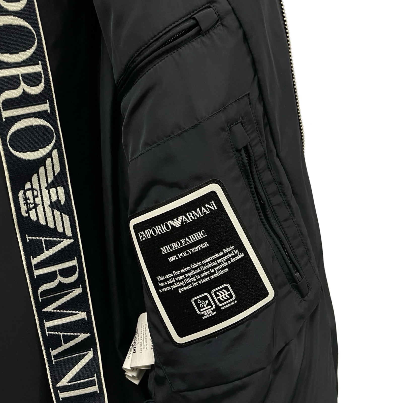 EMPORIO ARMANI 2020AW Polyester Hooded Jacket 6H1BL0 1NYFZ Size50