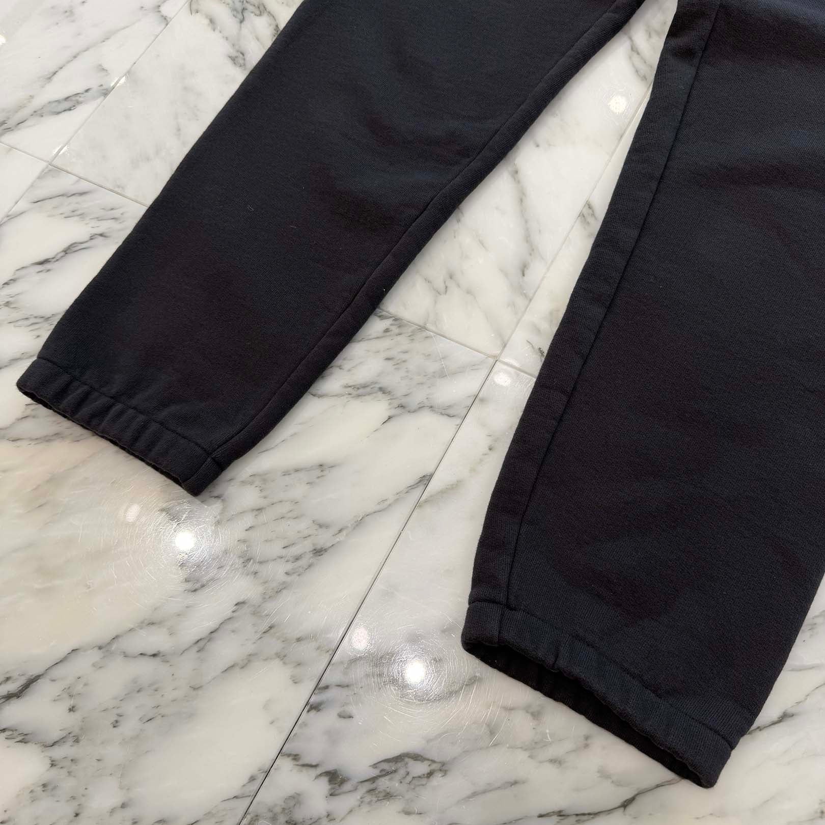 CHROME HEARTS Y NOT 3 Cemetery Cross Leather Patch Sweat Pants Size M クロムハーツ ワイノット 3セメタリークロス レザーパッチ スウェットパンツ サイズM