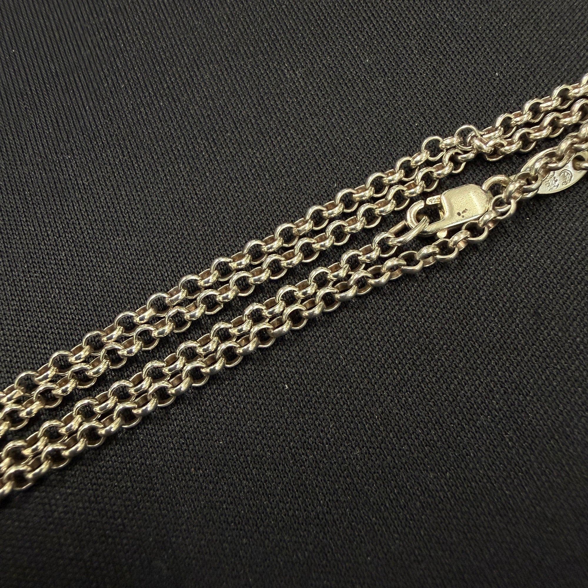 CHROME HEARTS Roll Chain Necklace Size 16 Inch クロムハーツ ロールチェーン ネックレス サイズ16インチ