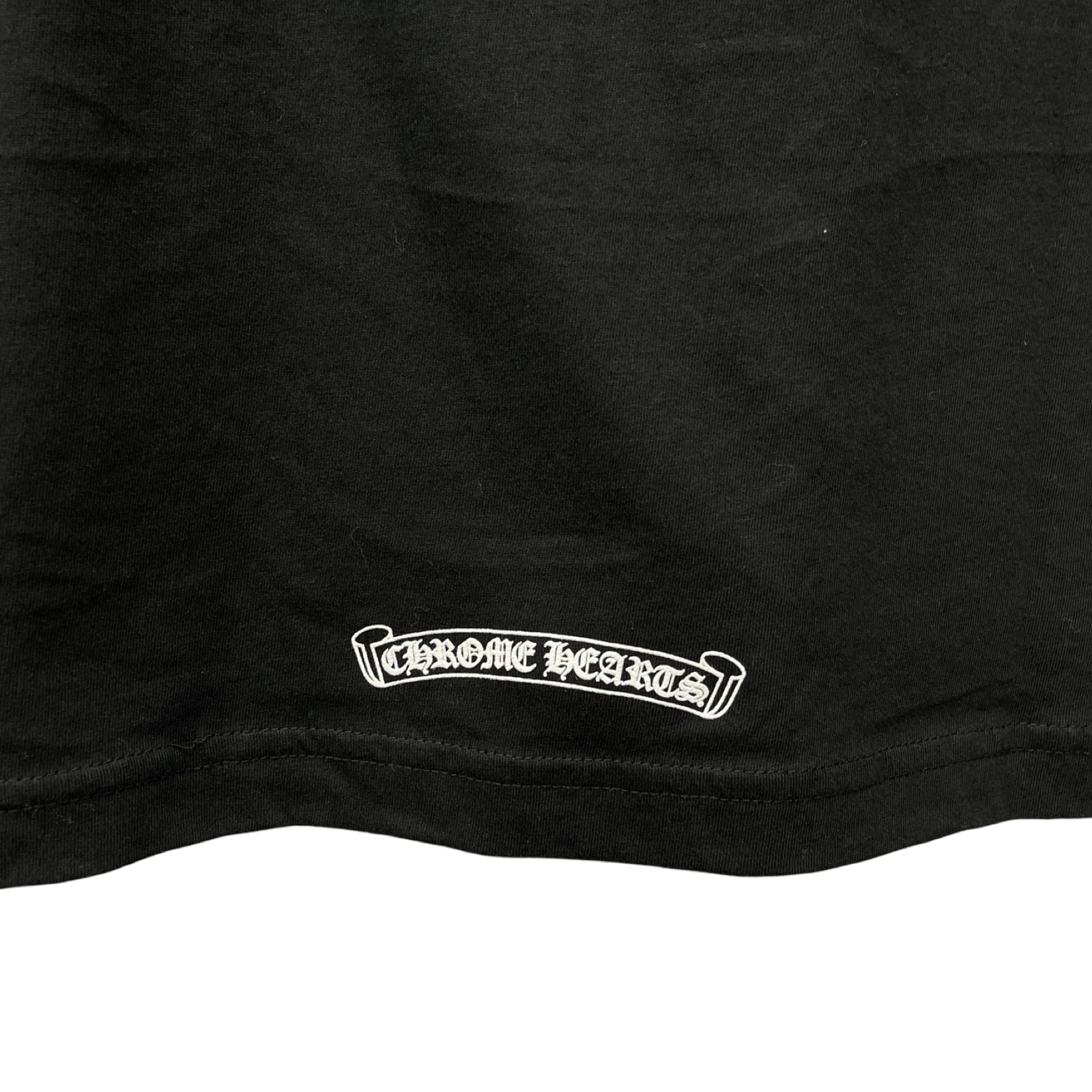 CHROME HEARTS Neck Logo Tee Size XXL