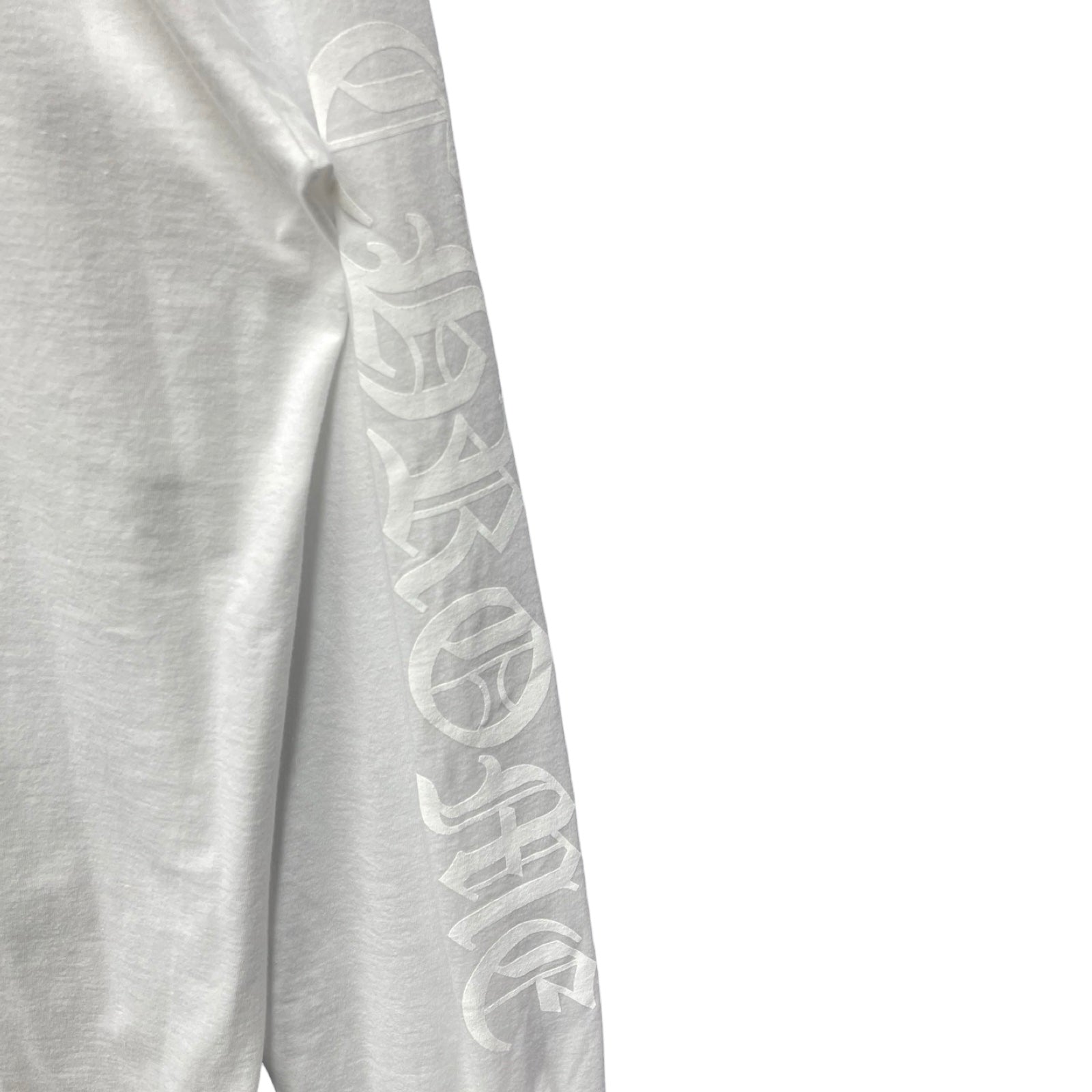 CHROME HEARTS Neck Logo Long Sleeve Tee Size XL