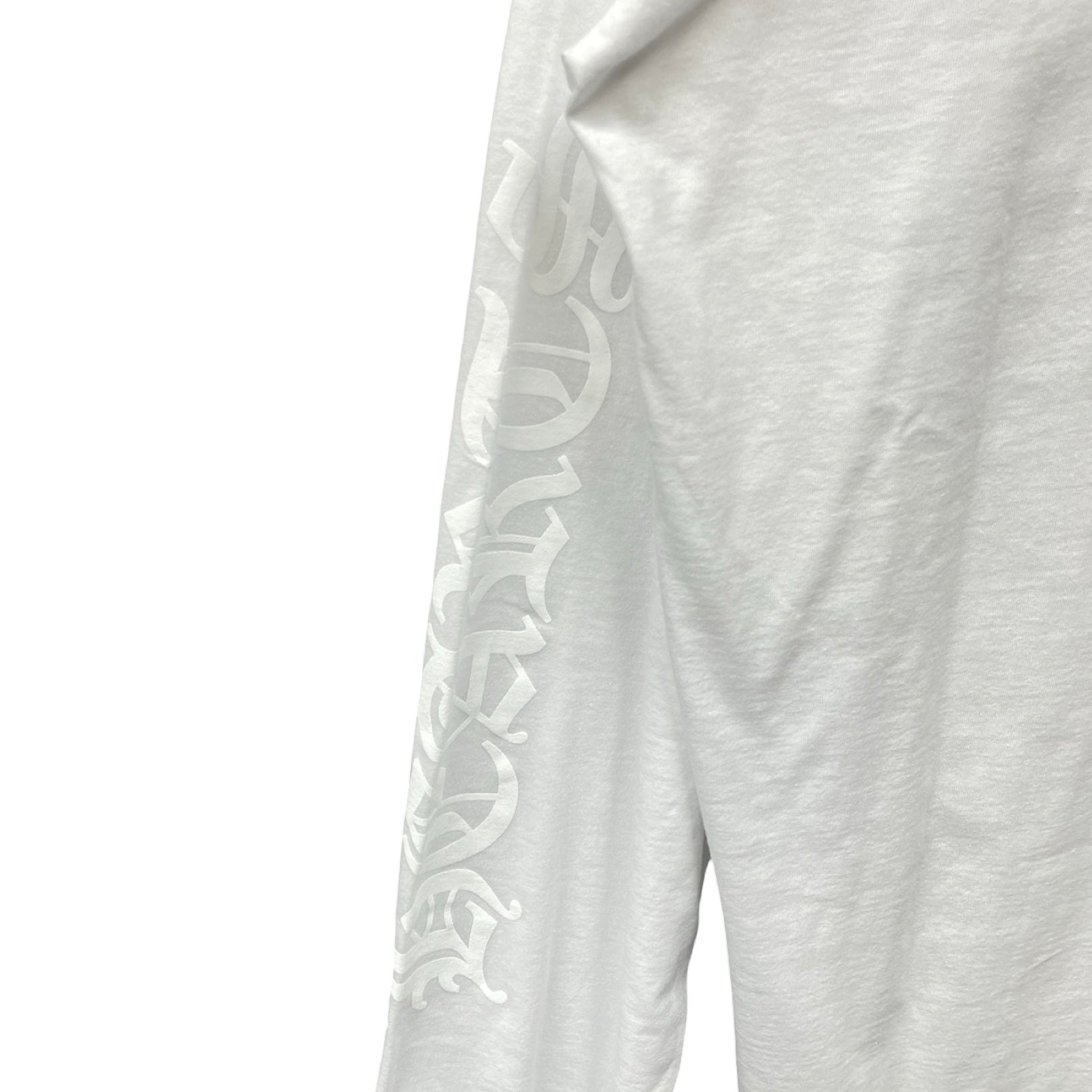 CHROME HEARTS Neck Logo Long Sleeve Tee Size XL