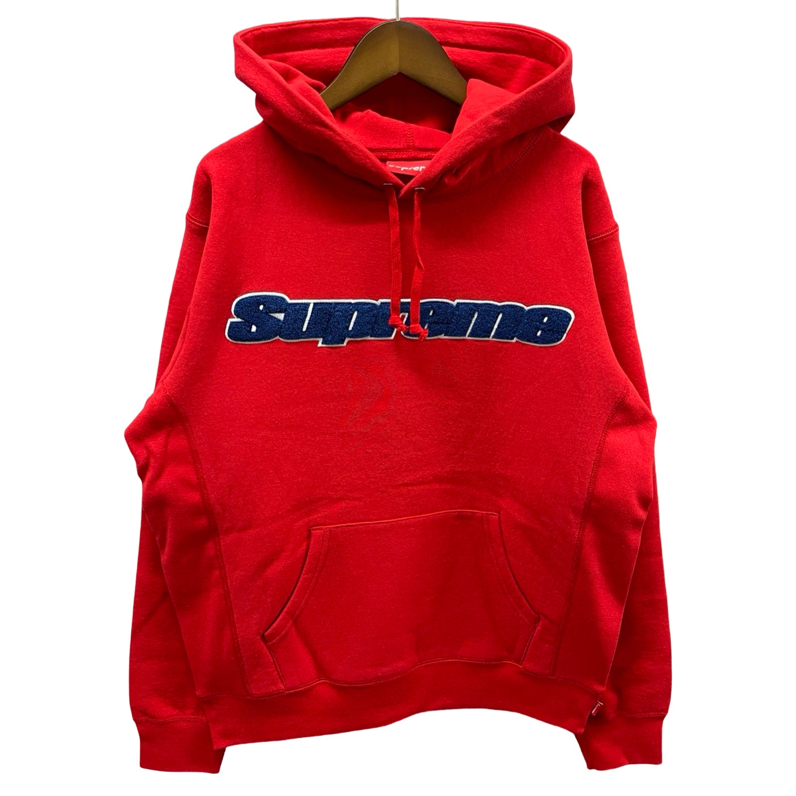Supreme 2019SS Chenille Hooded Sweat Shirt Size M