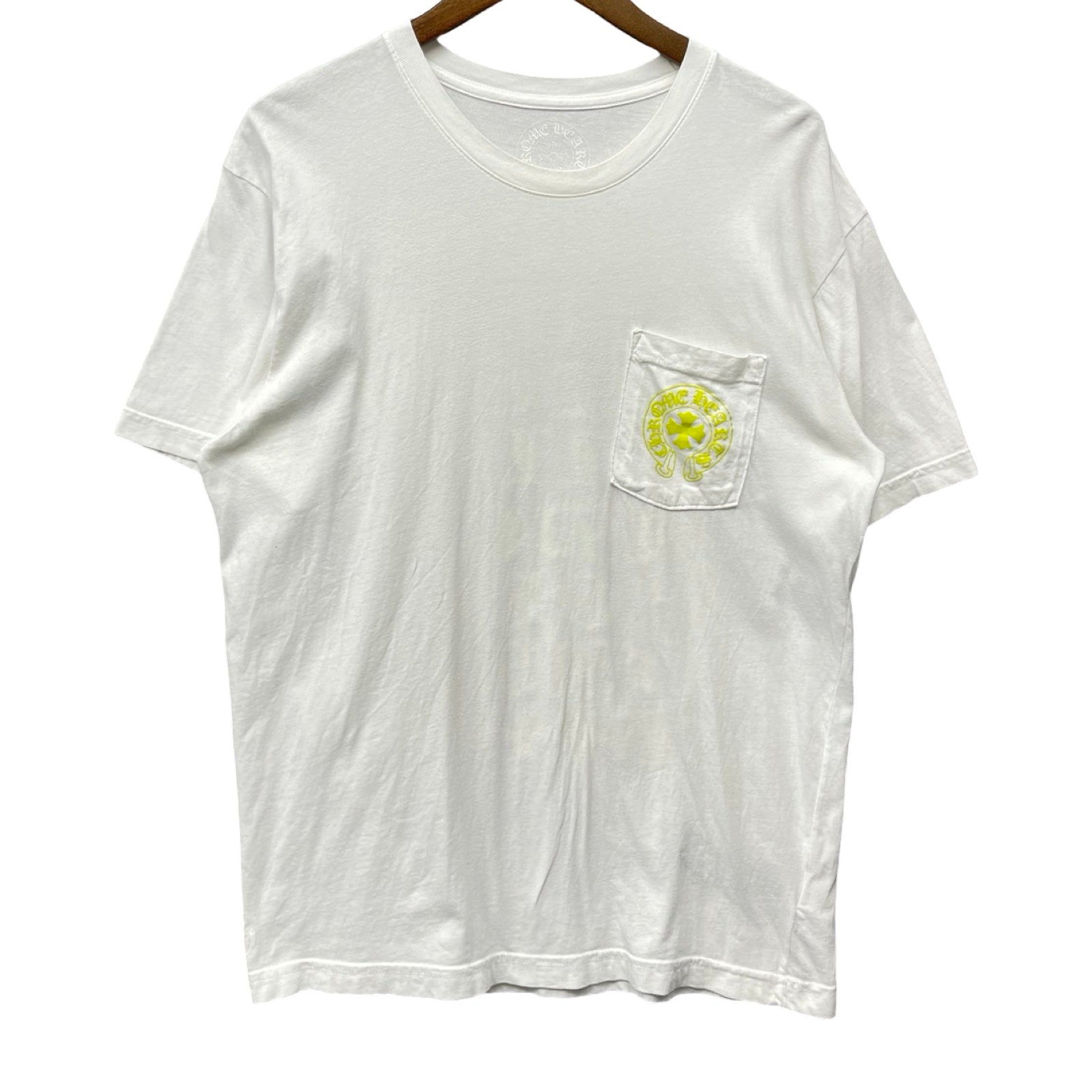 CHROME HEARTS Made In Hollywood Vertical Logo Tee Size L