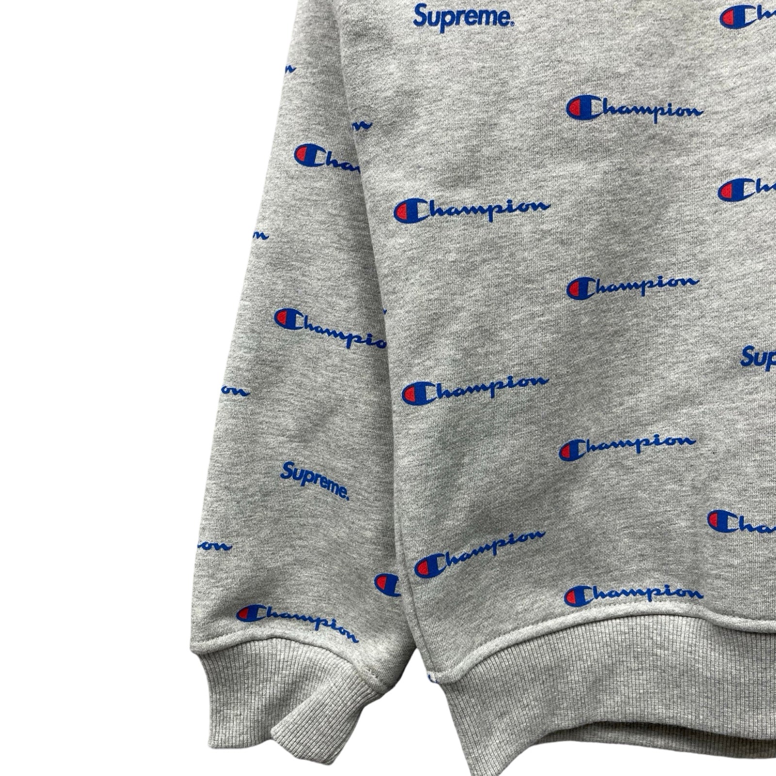 Supreme×Champion 2013AW Script Crewneck Swettshirt S7779 646 Size L