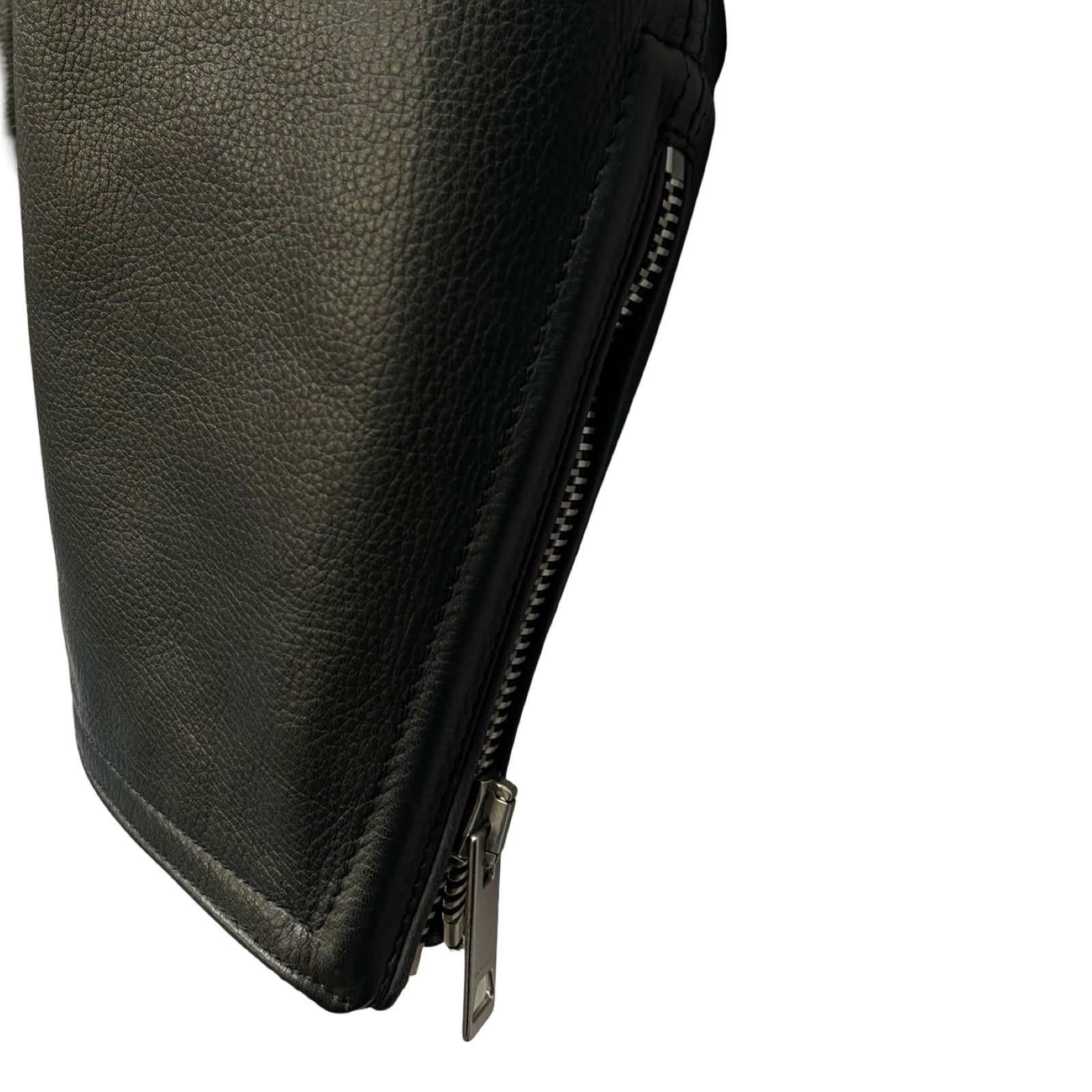 BURBERRY Leather Riders Jacket TNKANFA S1HAM Size 52