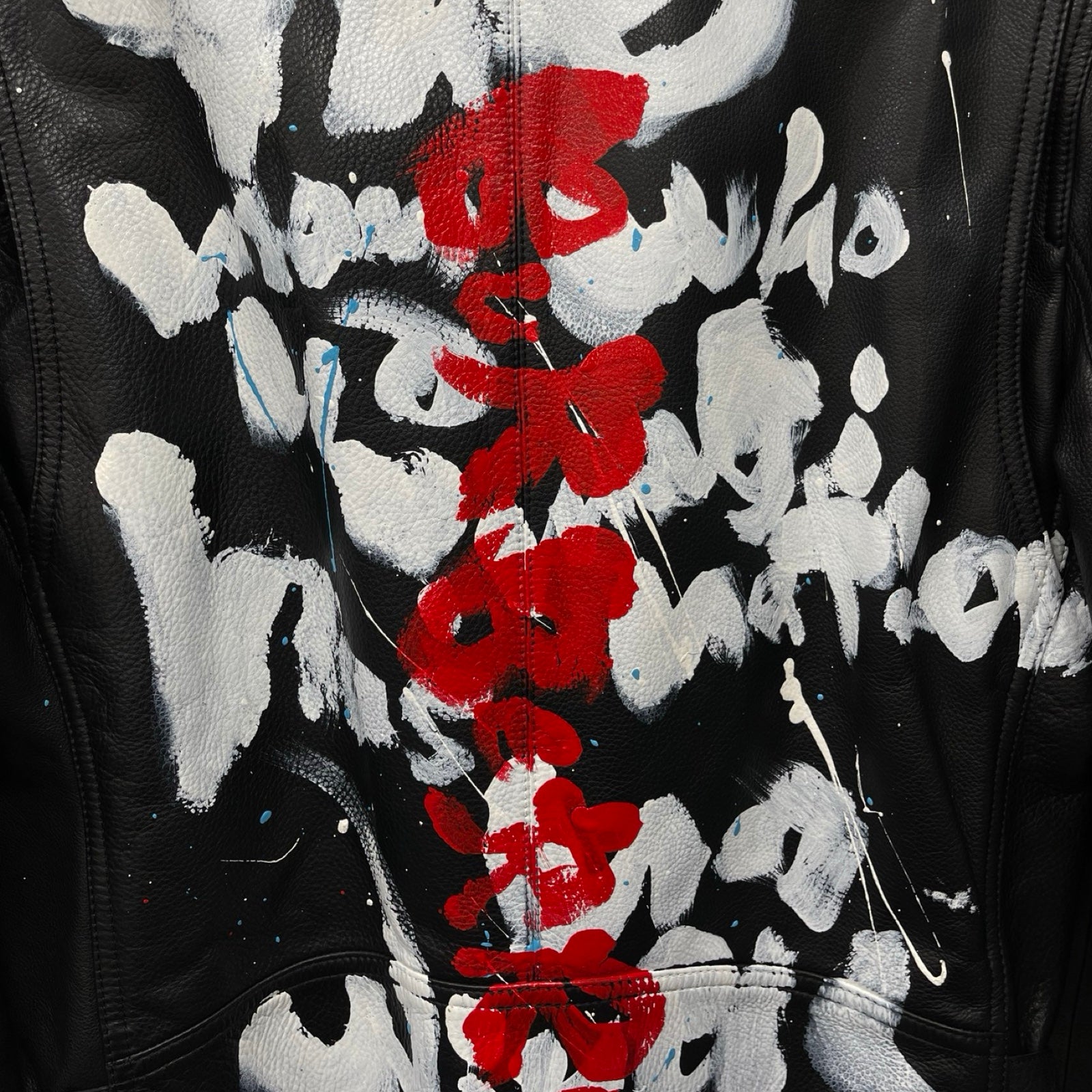 BURBERRY Leather Riders Jacket TNKANFA S1HAM Size 52