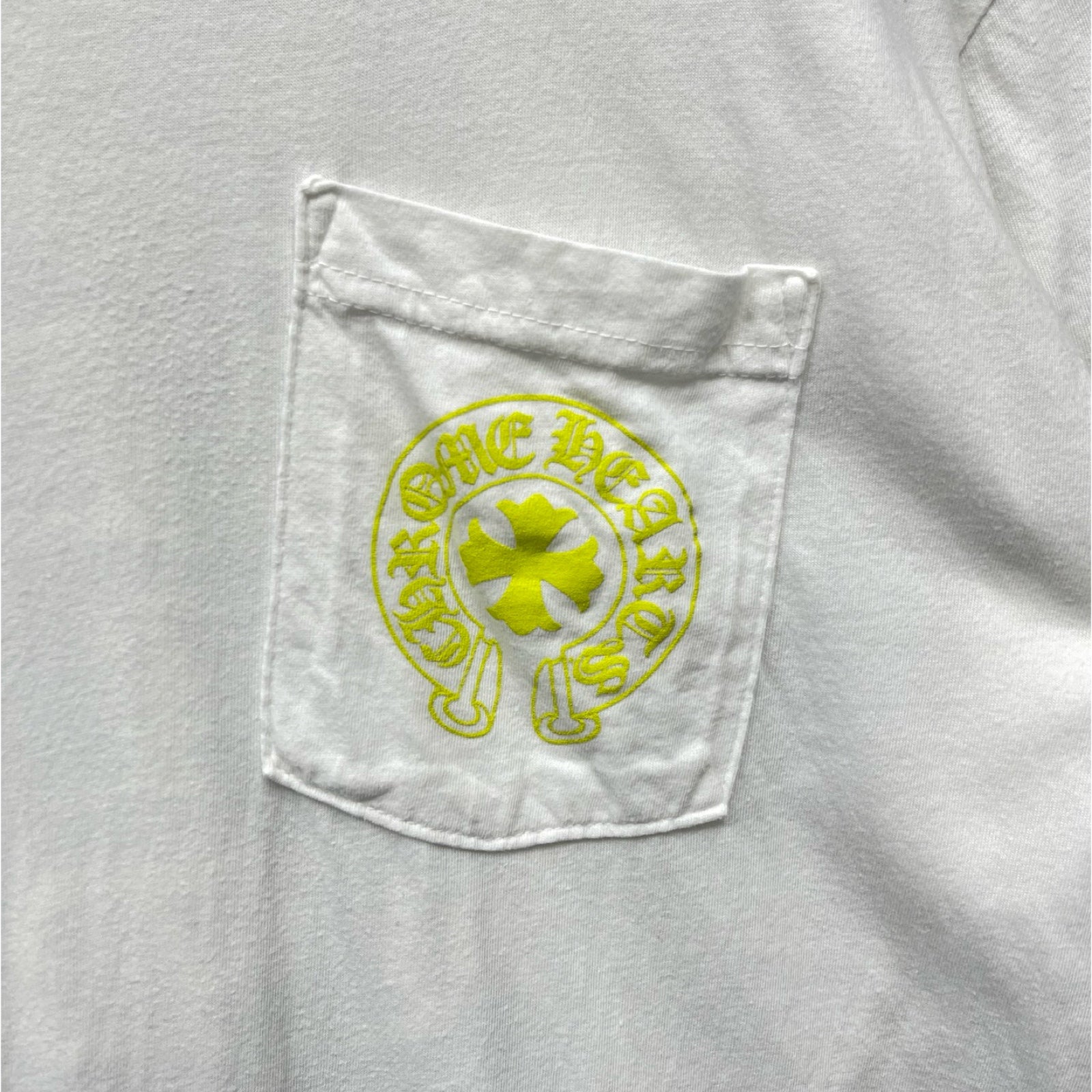 CHROME HEARTS Made In Hollywood Vertical Logo Tee Size L