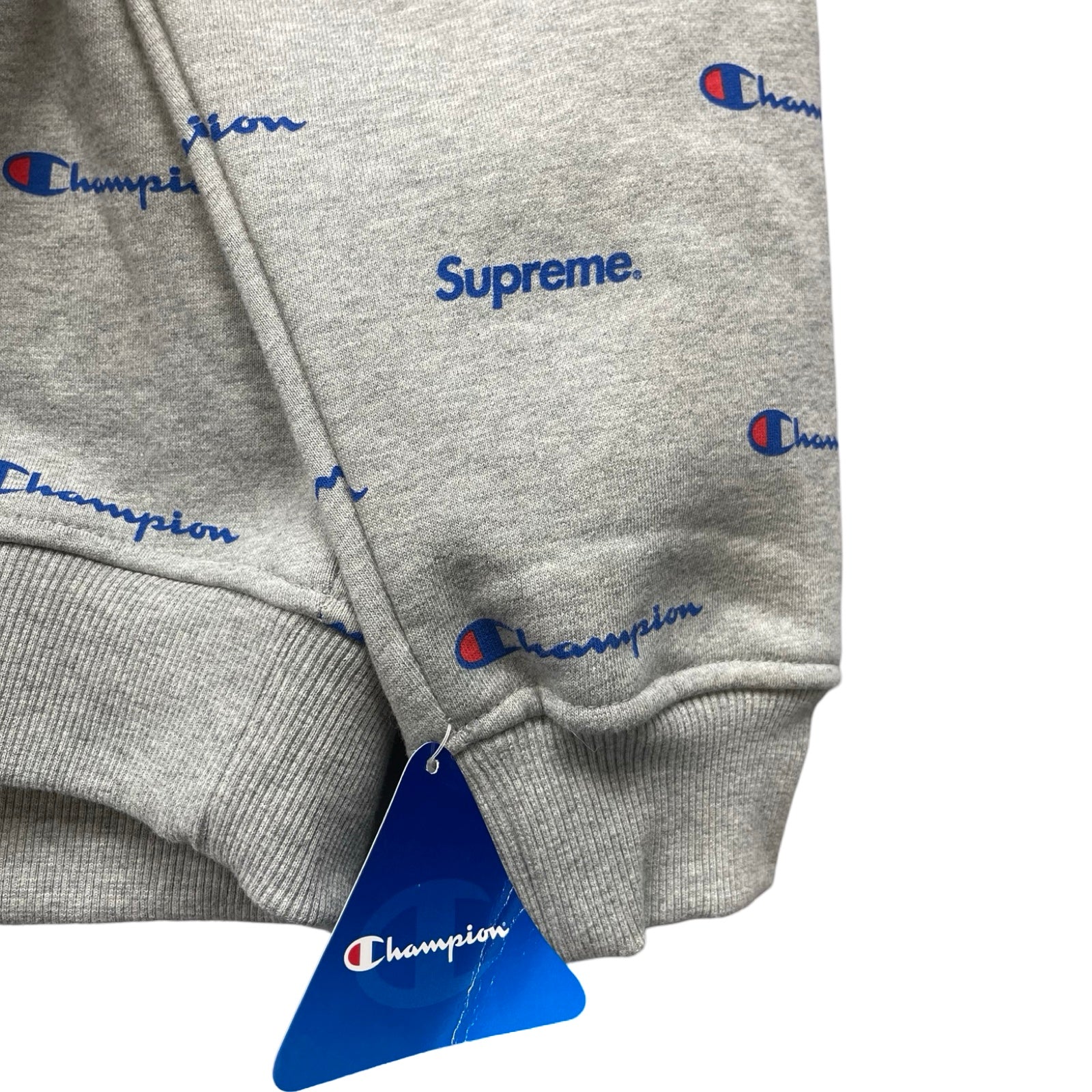 Supreme×Champion 2013AW Script Crewneck Swettshirt S7779 646 Size L