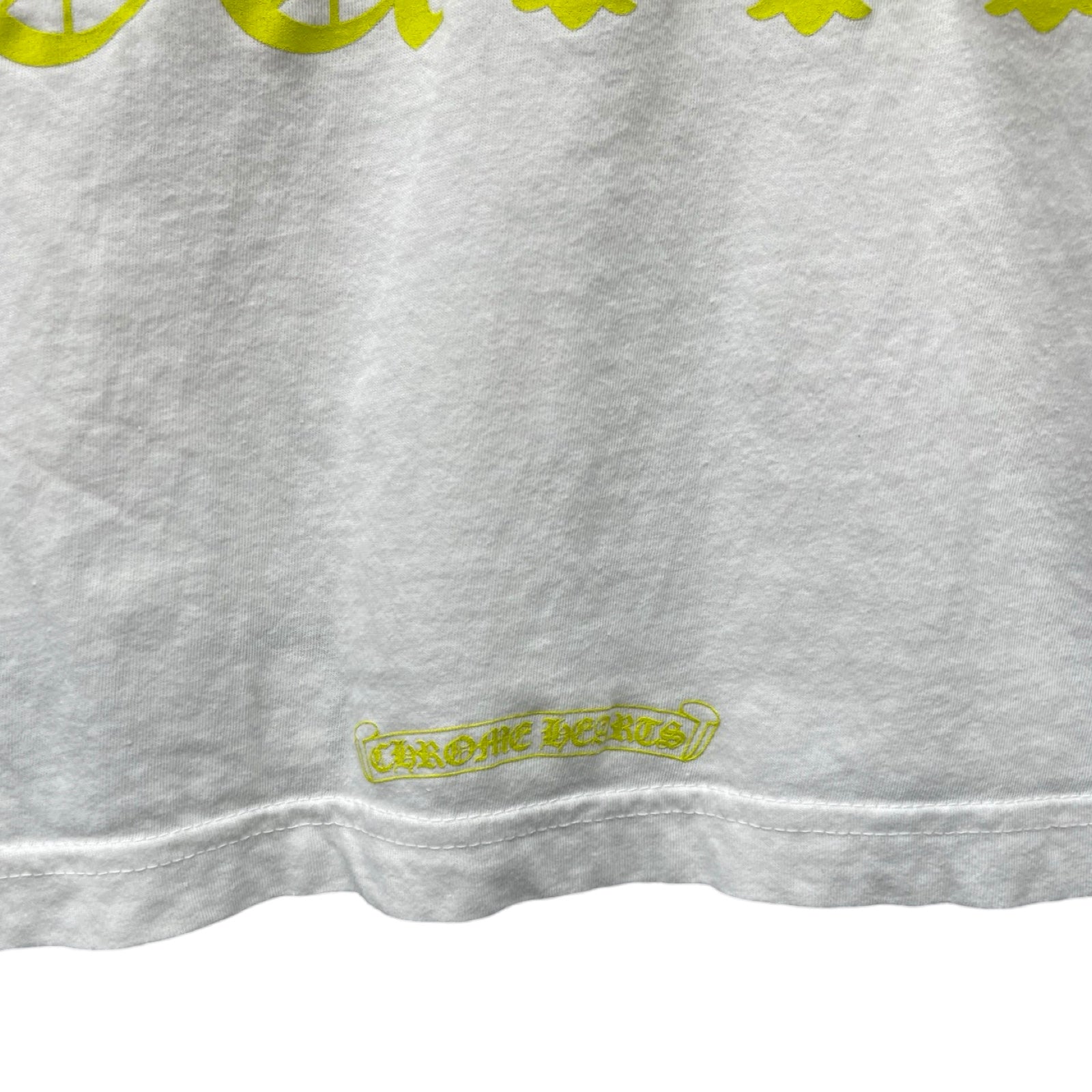 CHROME HEARTS Made In Hollywood Vertical Logo Tee Size L