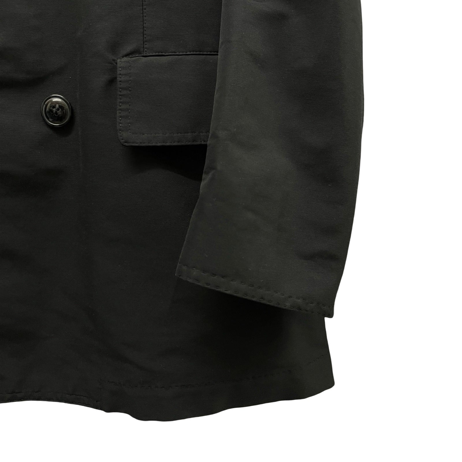 DOLCE＆GABBANA Cotton Double-Breasted Coat G0878T FUM3T-A Size 52