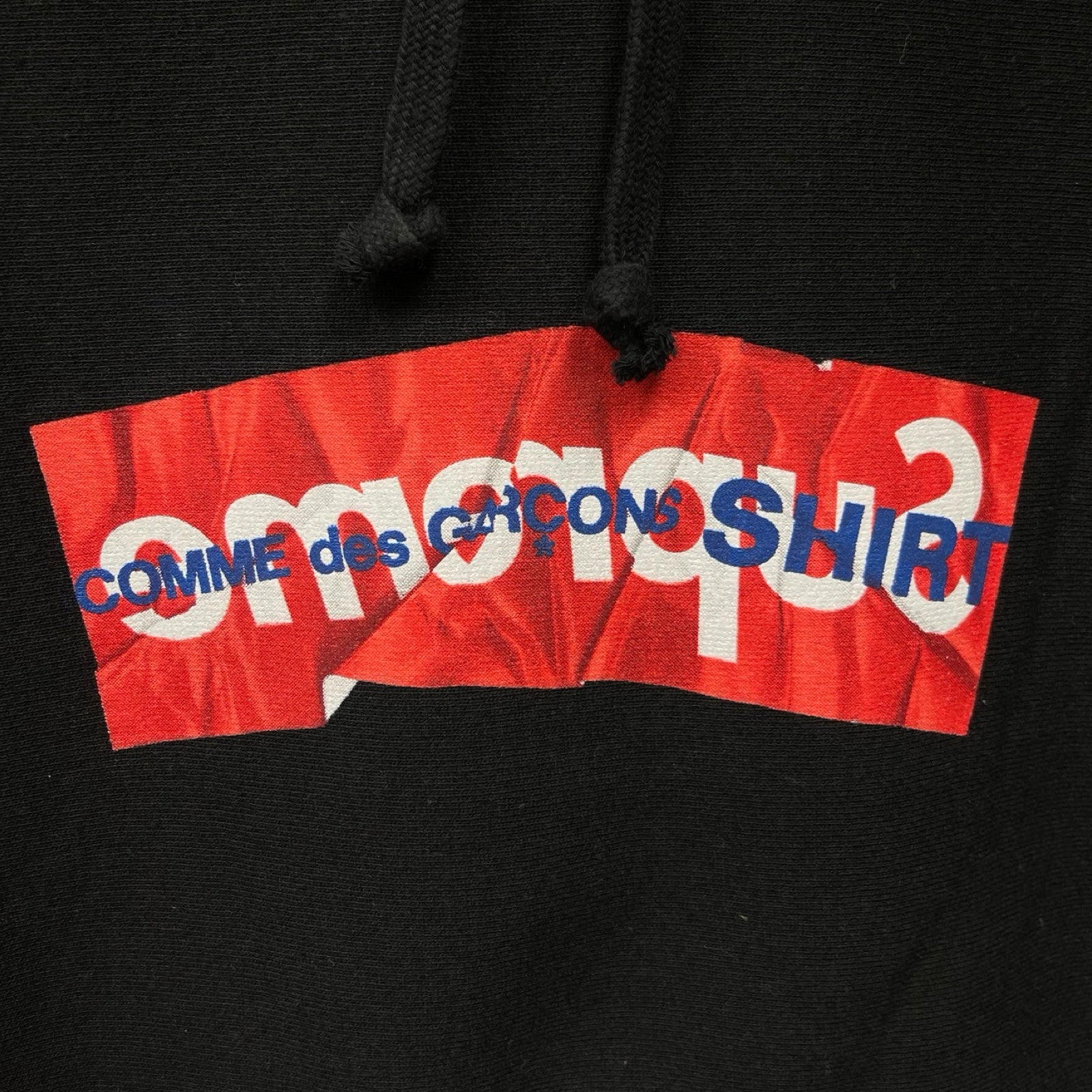 Supreme×Comme Des Garcons 2017SS Box Logo Hoodie Size S