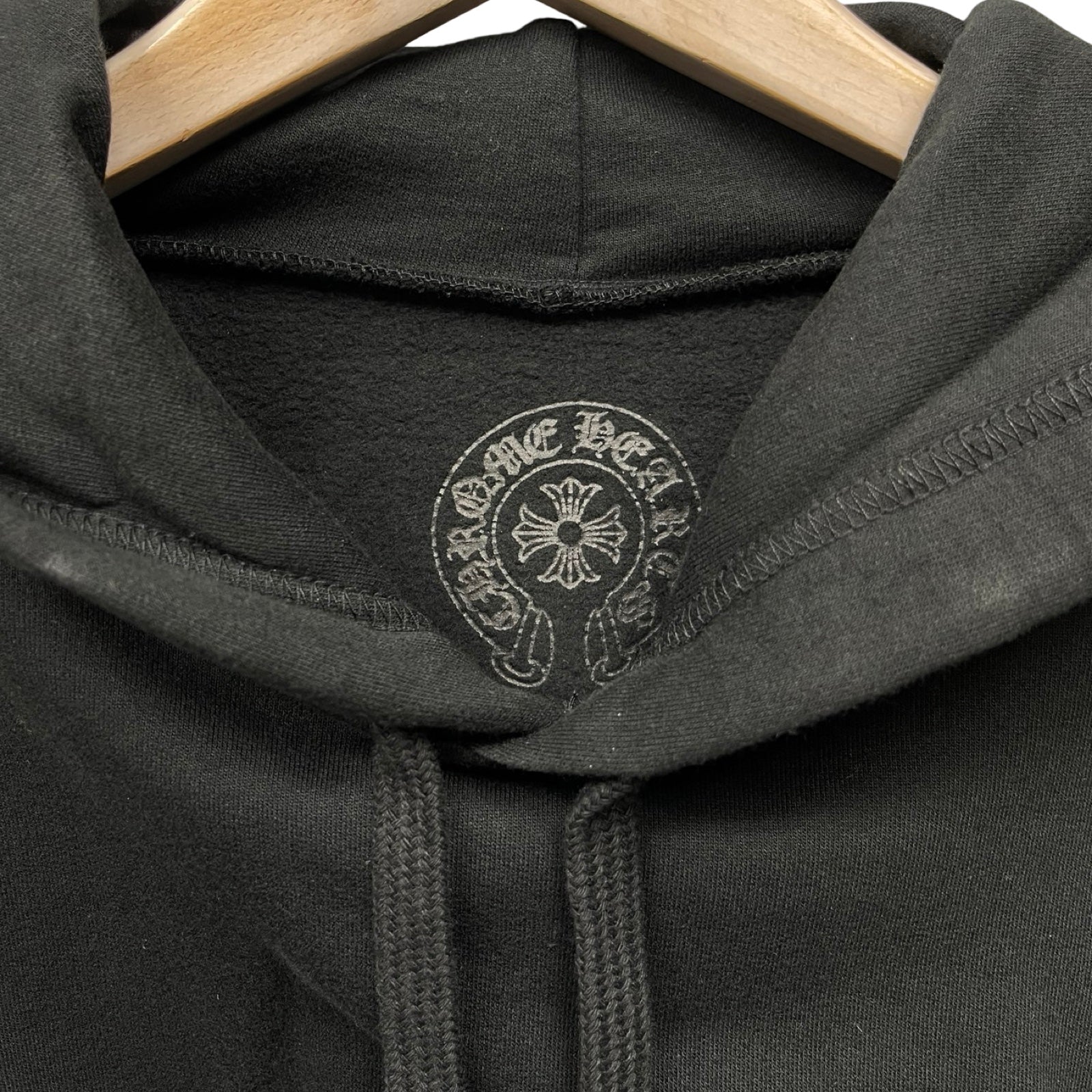 CHROME HEARTS Floral Cross Horseshoe Pullover Hoodie Size M
