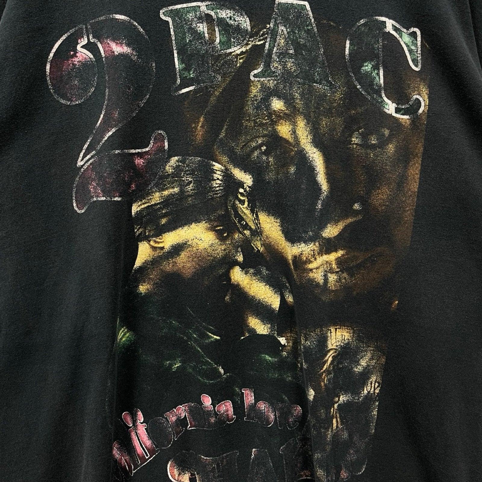 Vintage 90's 2PAC California Love S/S Tee Size XL