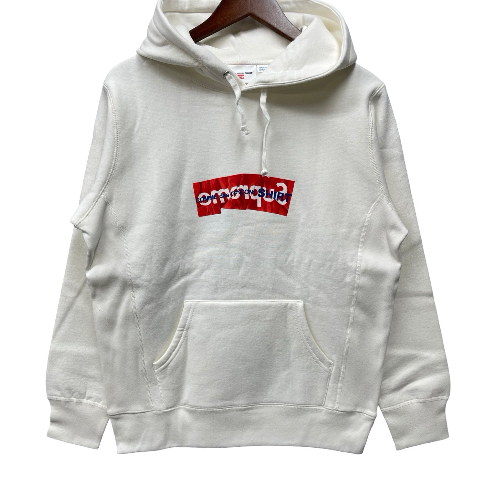 Supreme×Comme Des Garcons 2017SS Box Logo Hoodie Size M