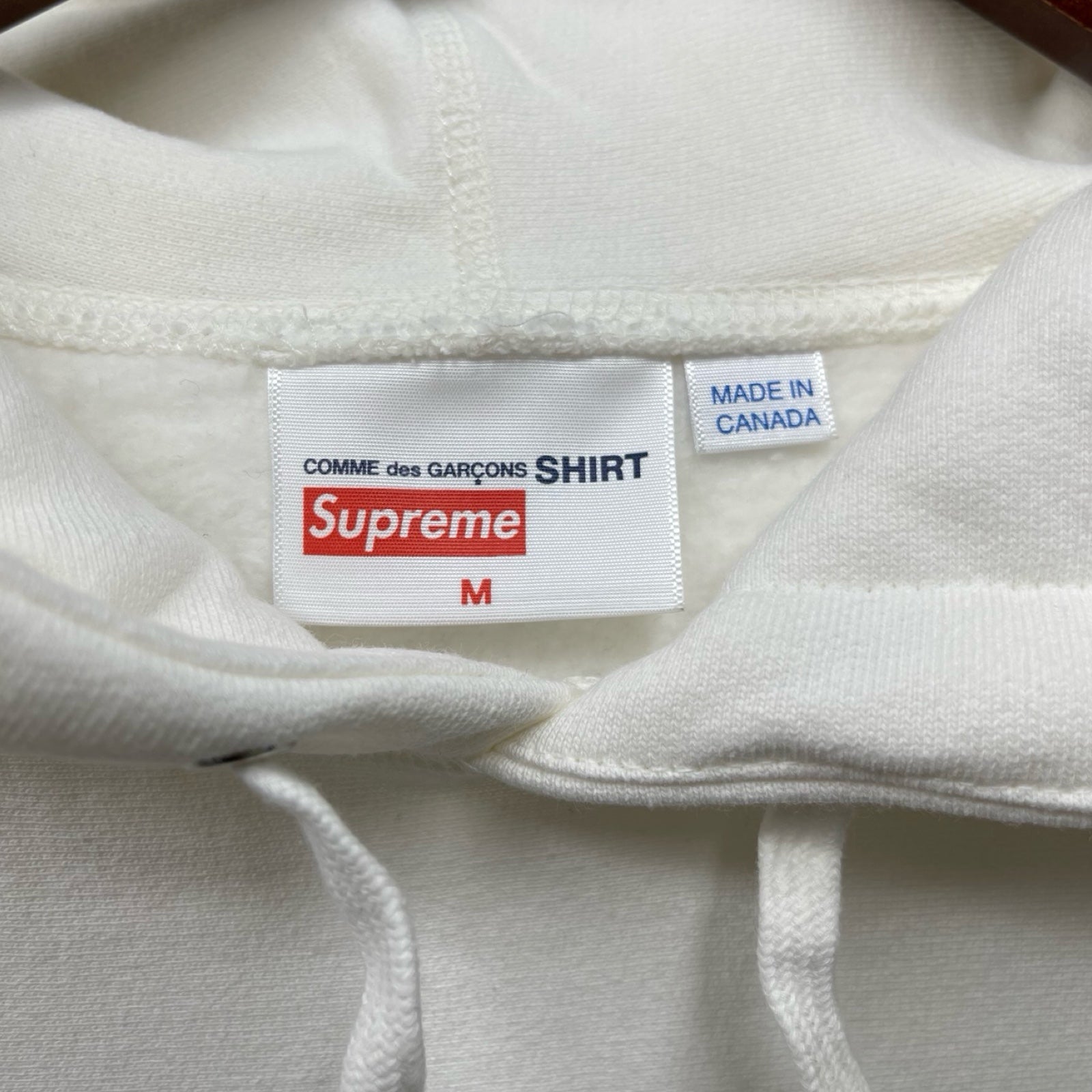 Supreme×Comme Des Garcons 2017SS Box Logo Hoodie Size M