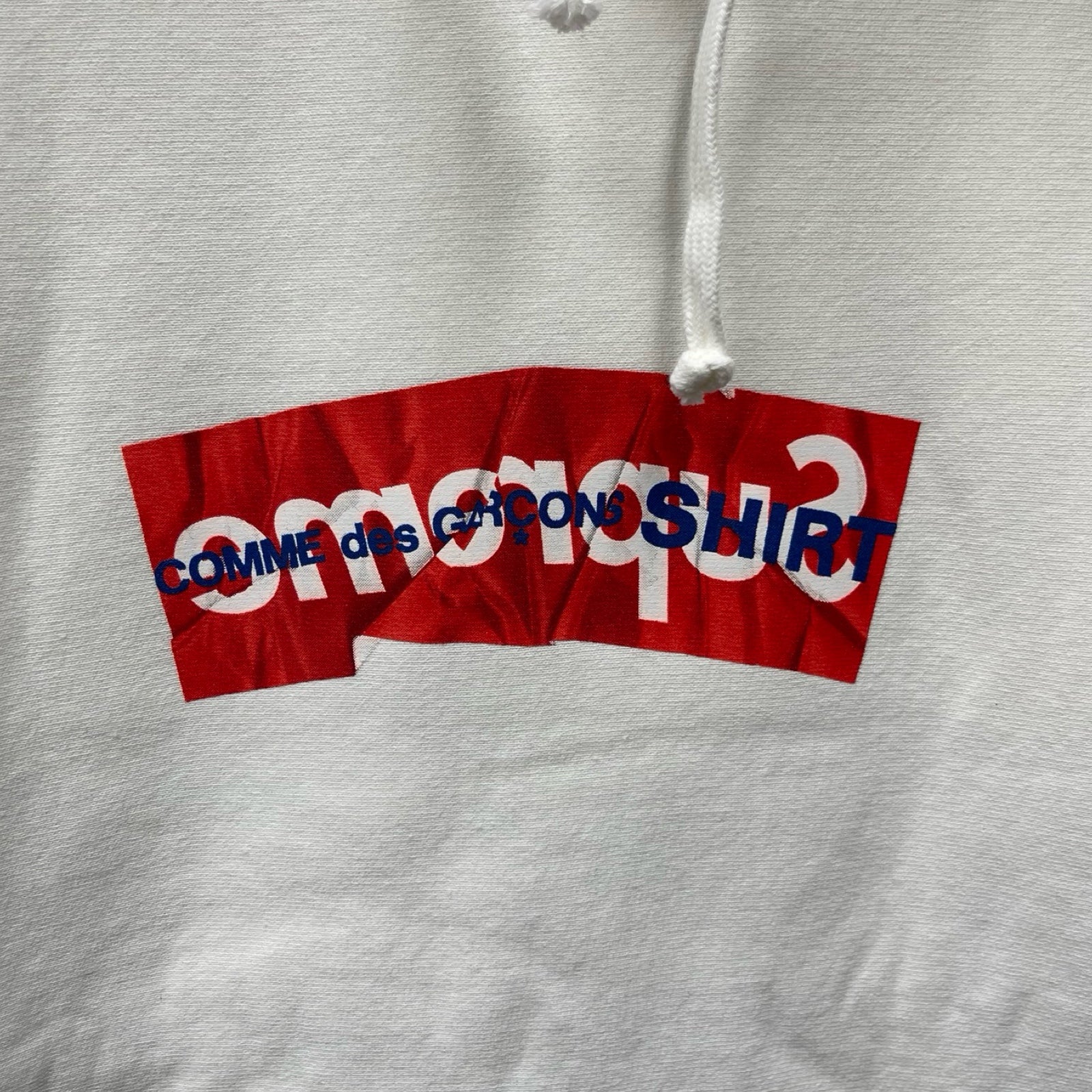 Supreme×Comme Des Garcons 2017SS Box Logo Hoodie Size M