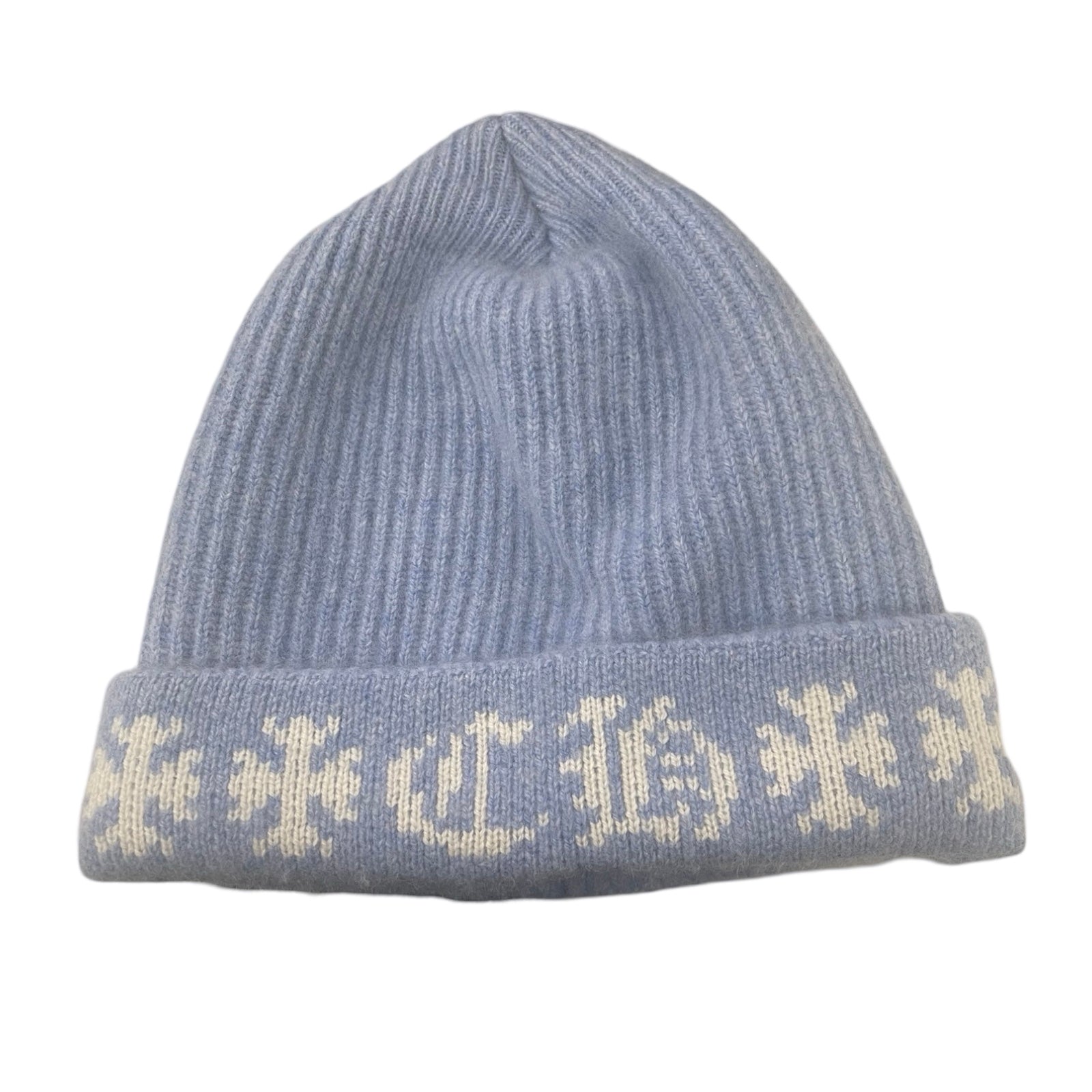 CHROME HEARTS BIG DADDY Cashmere Knit Beanie Size ONE SIZE（53-60