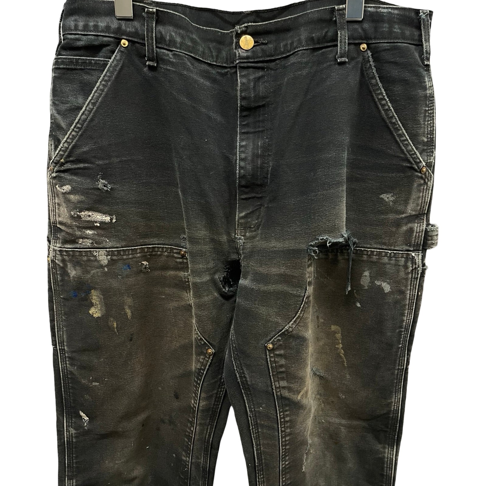Carhartt Double Knee Denim Painter Pants Size 36×34