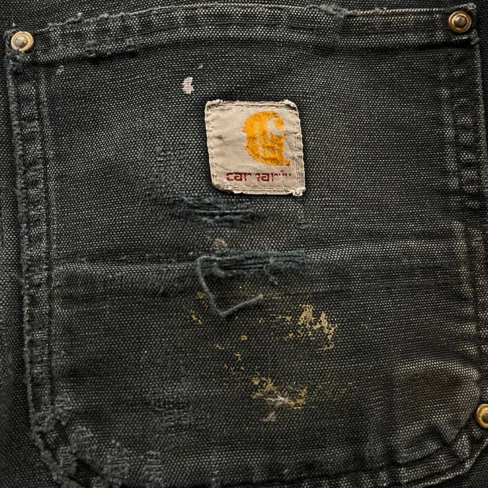 Carhartt Double Knee Denim Painter Pants Size 36×34