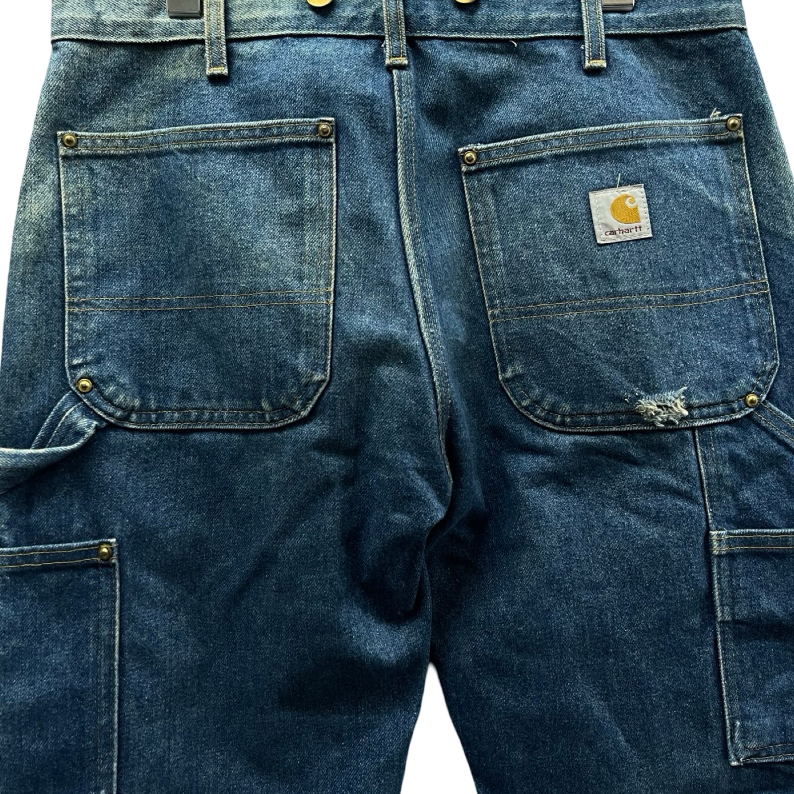 Carhartt Double Knee Denim Painter Pants 32×32