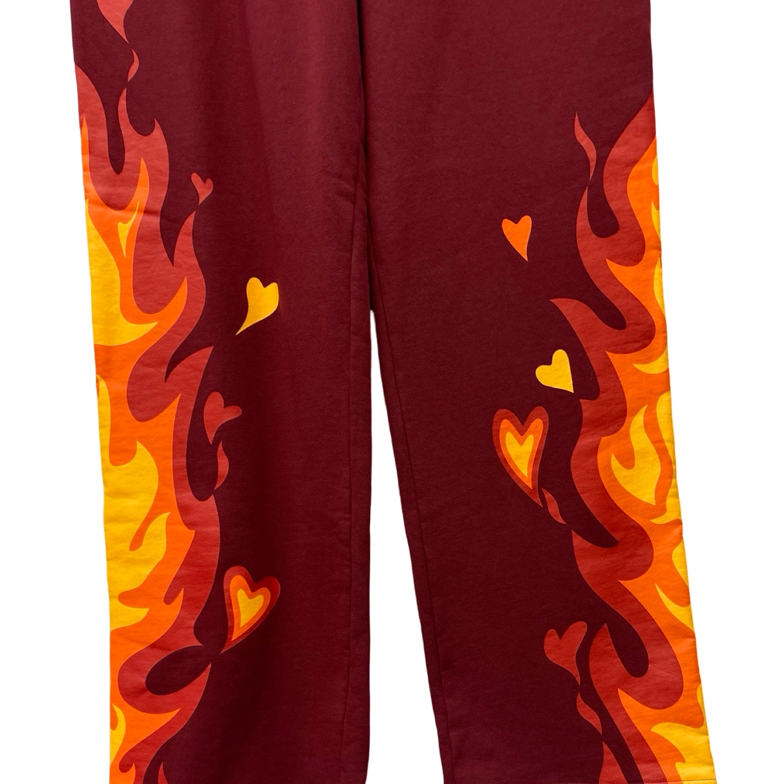 Drew House 2022AW Fire Sweatpant Burgundy Size M