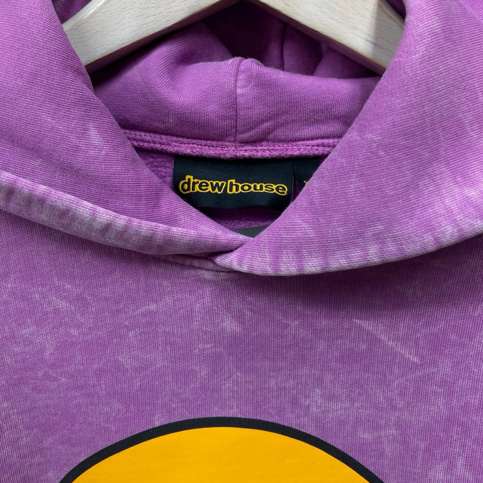 Drew House 2022AW Mascot Hoodie Washed Grape Size XS
