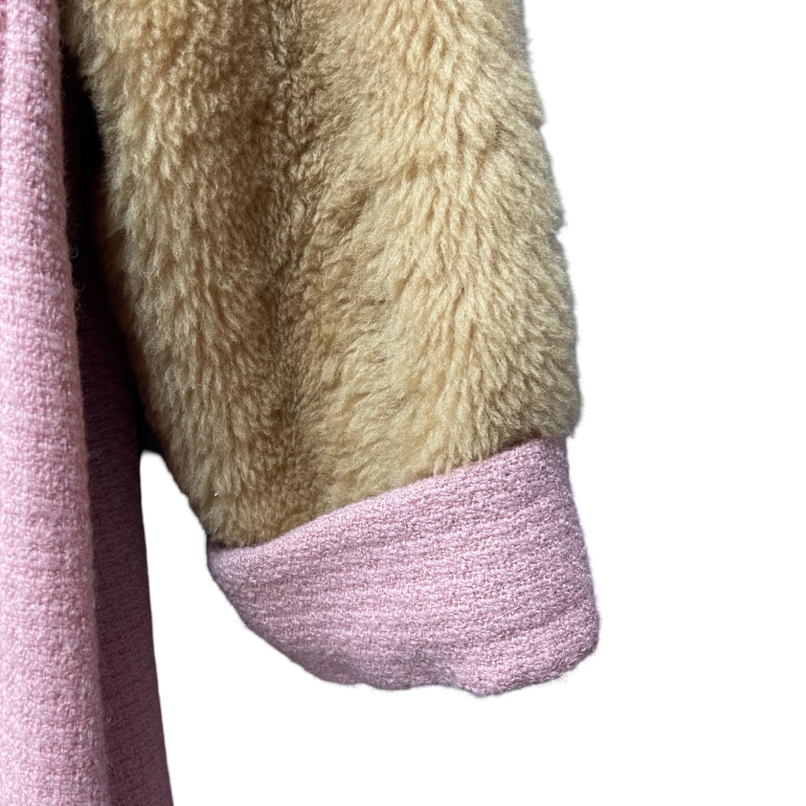 CHANEL CC Mark Wool Tweed Coat P73640V64546 Size 50