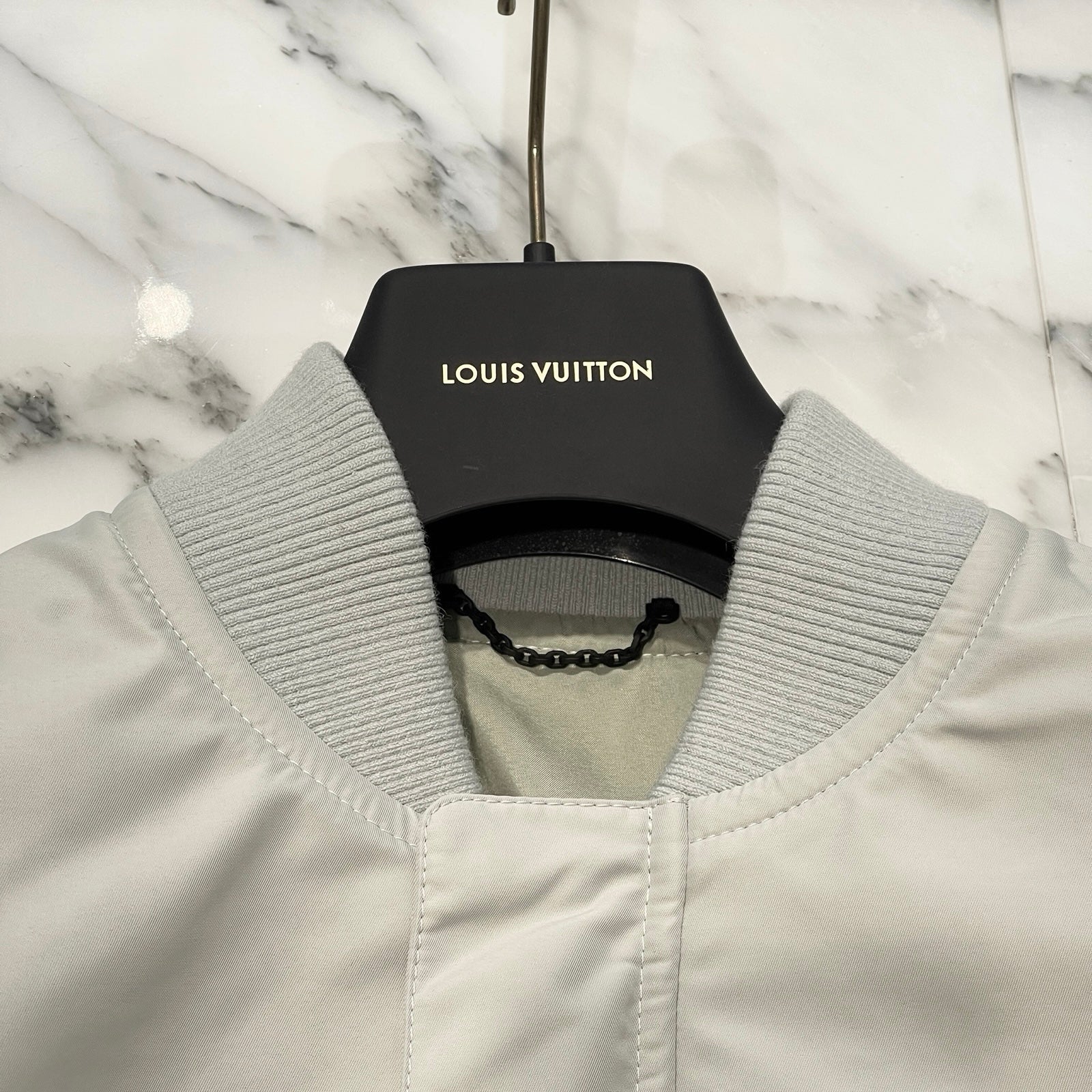 LOUIS VUITTON 2023AW Embroidered Technical Bomber Jacket 1ABXT1 Size 44