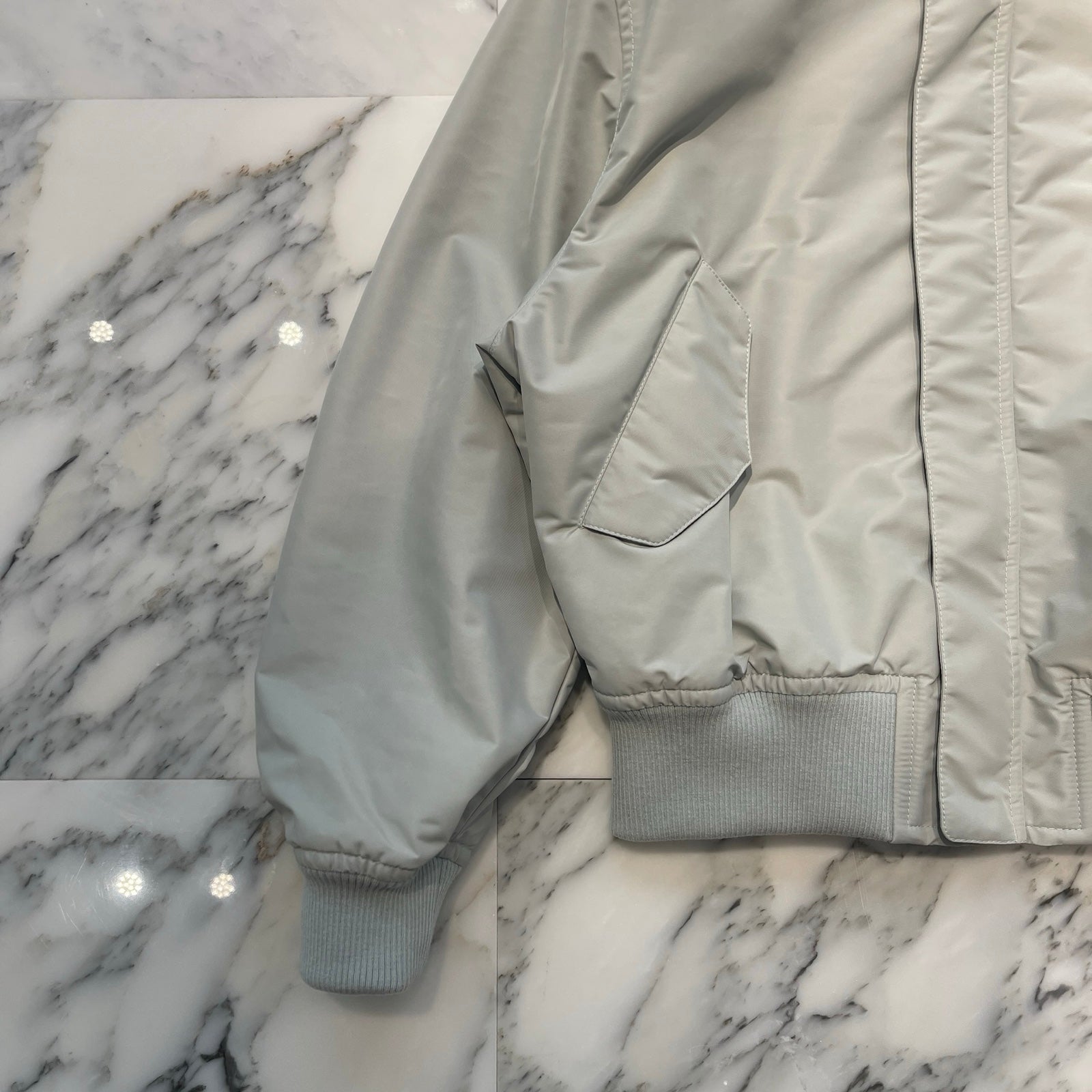 LOUIS VUITTON 2023AW Embroidered Technical Bomber Jacket 1ABXT1 Size 44