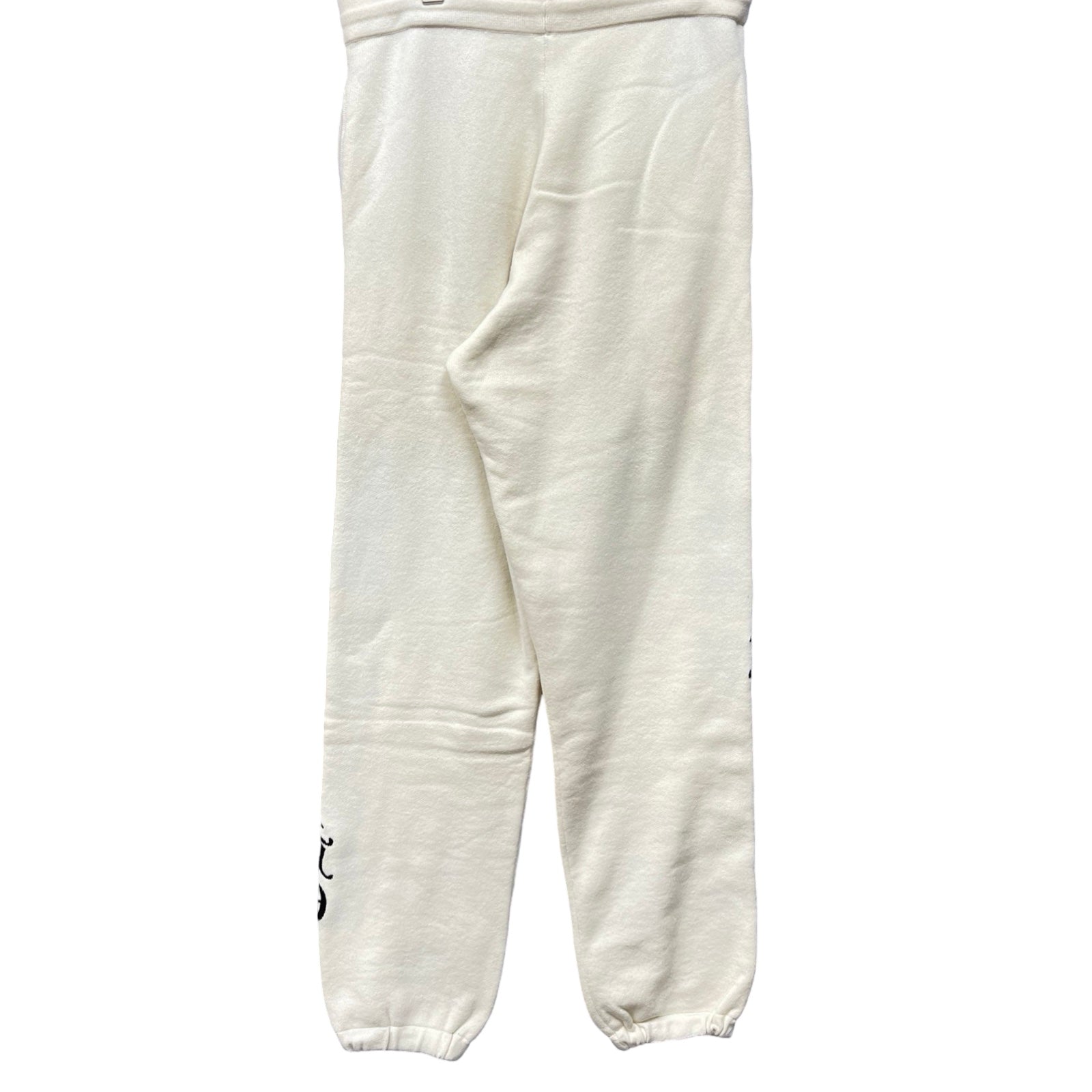 CHROME HEARTS Y NOT Embroidered CH Logo Cashmere Sweatpants Size L