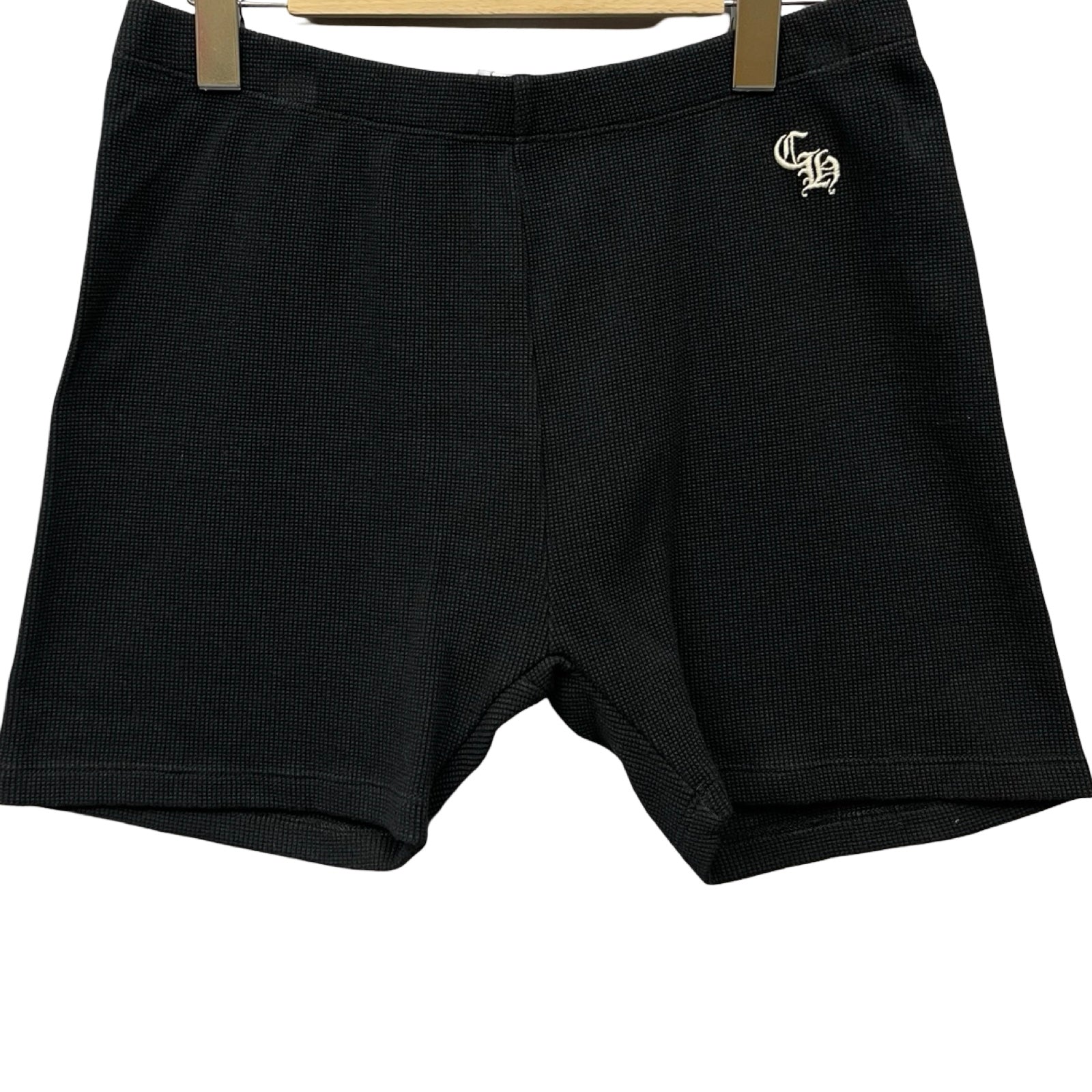 CHROME HEARTS Y NOT CH Logo Embroidery Thermal Shorts Size M